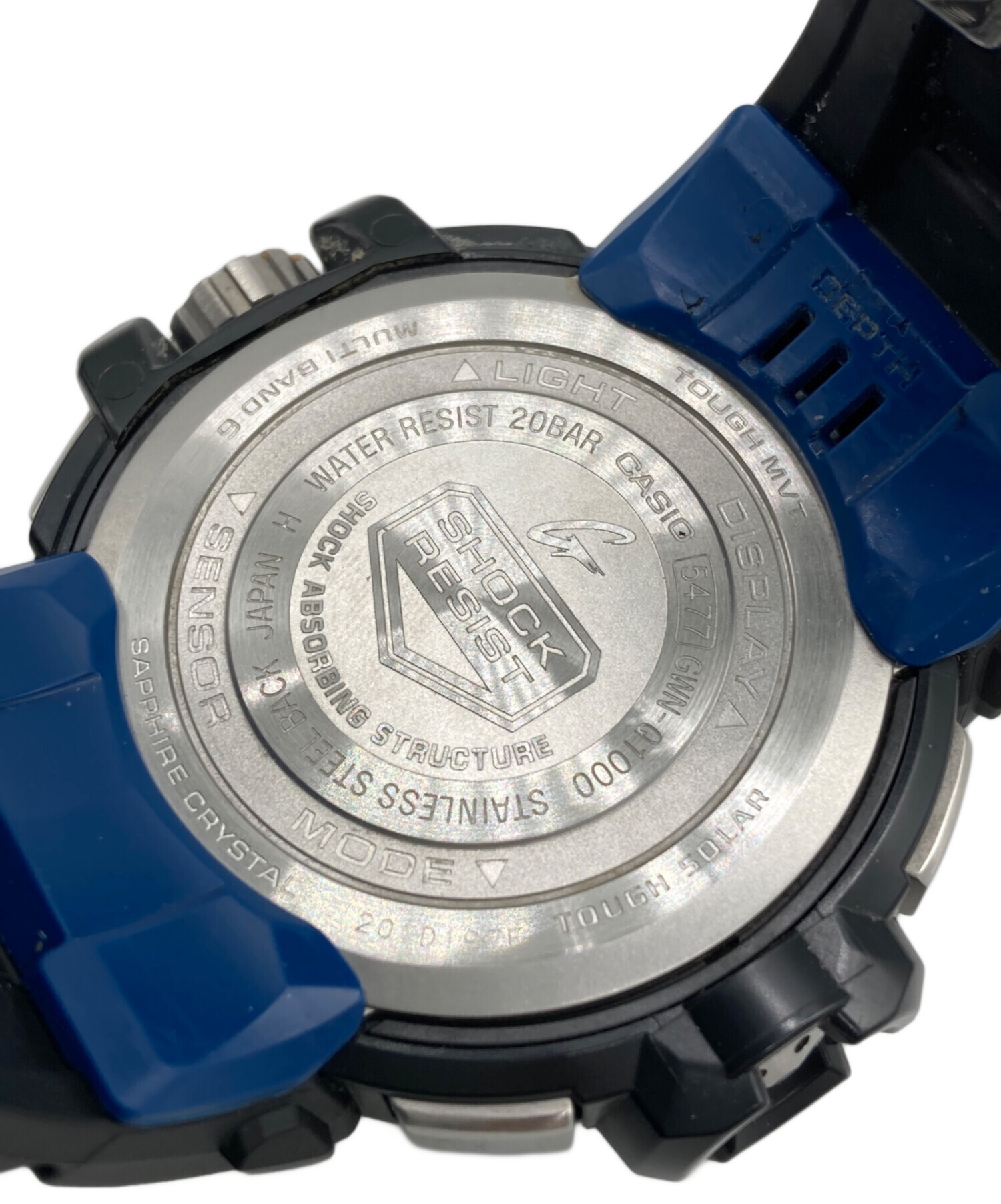 中古・古着通販】CASIO (カシオ) ガルフマスター ブラック×ブルー 