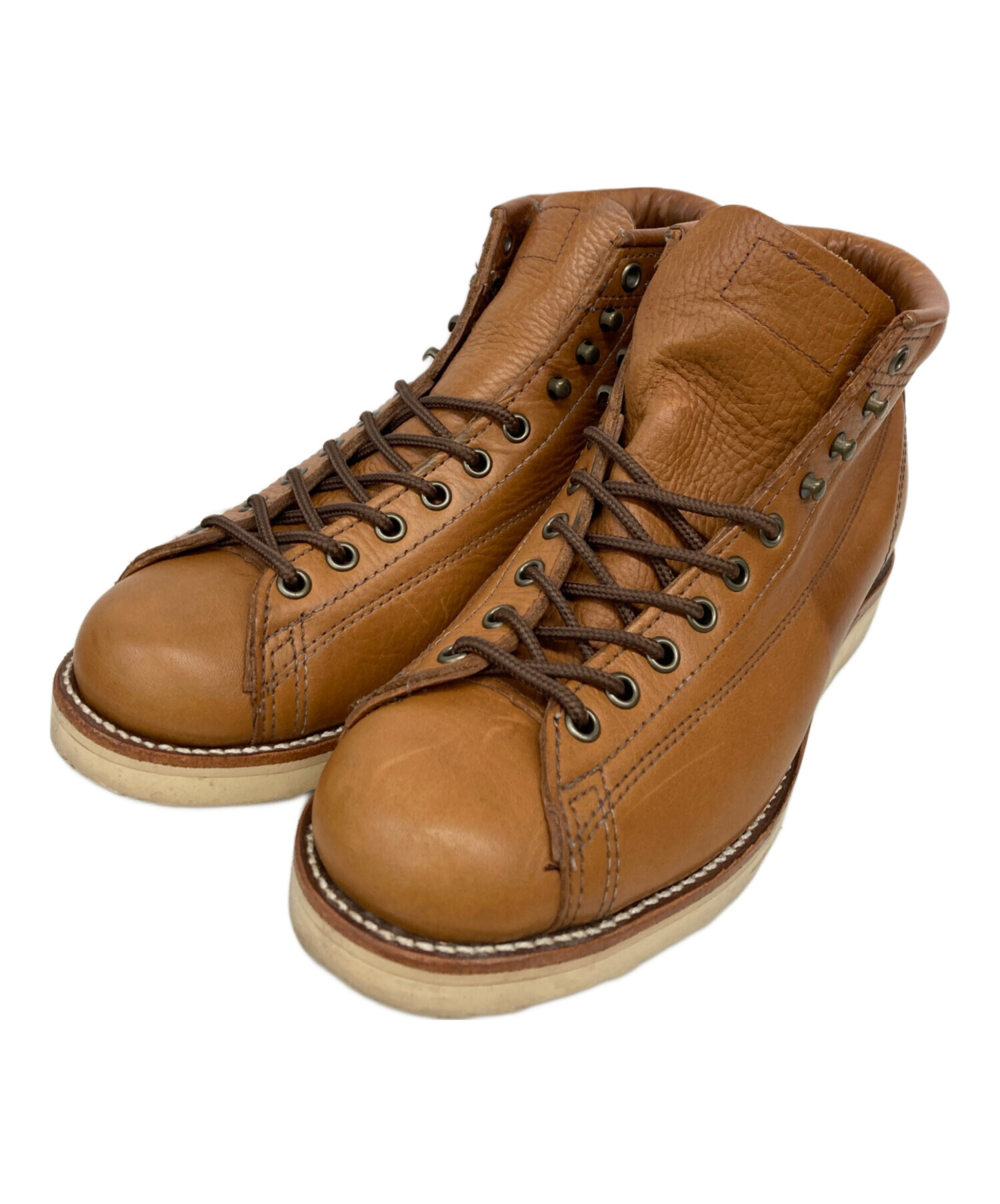 中古・古着通販】CHIPPEWA (チペワ) モンキーブーツ ベージュ サイズ