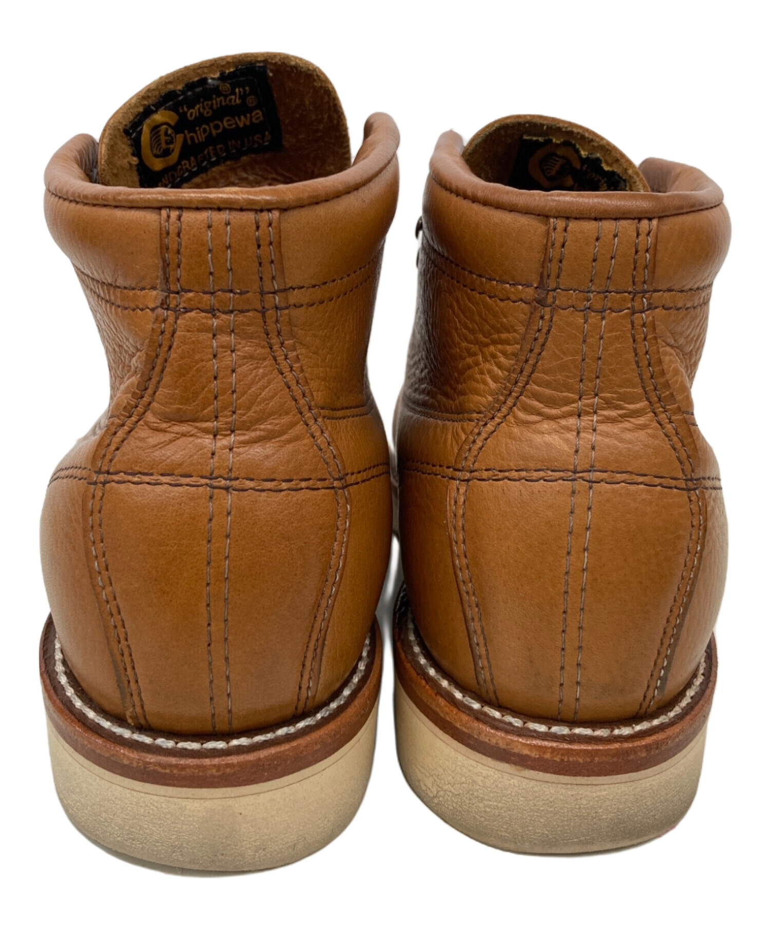中古・古着通販】CHIPPEWA (チペワ) モンキーブーツ ベージュ サイズ