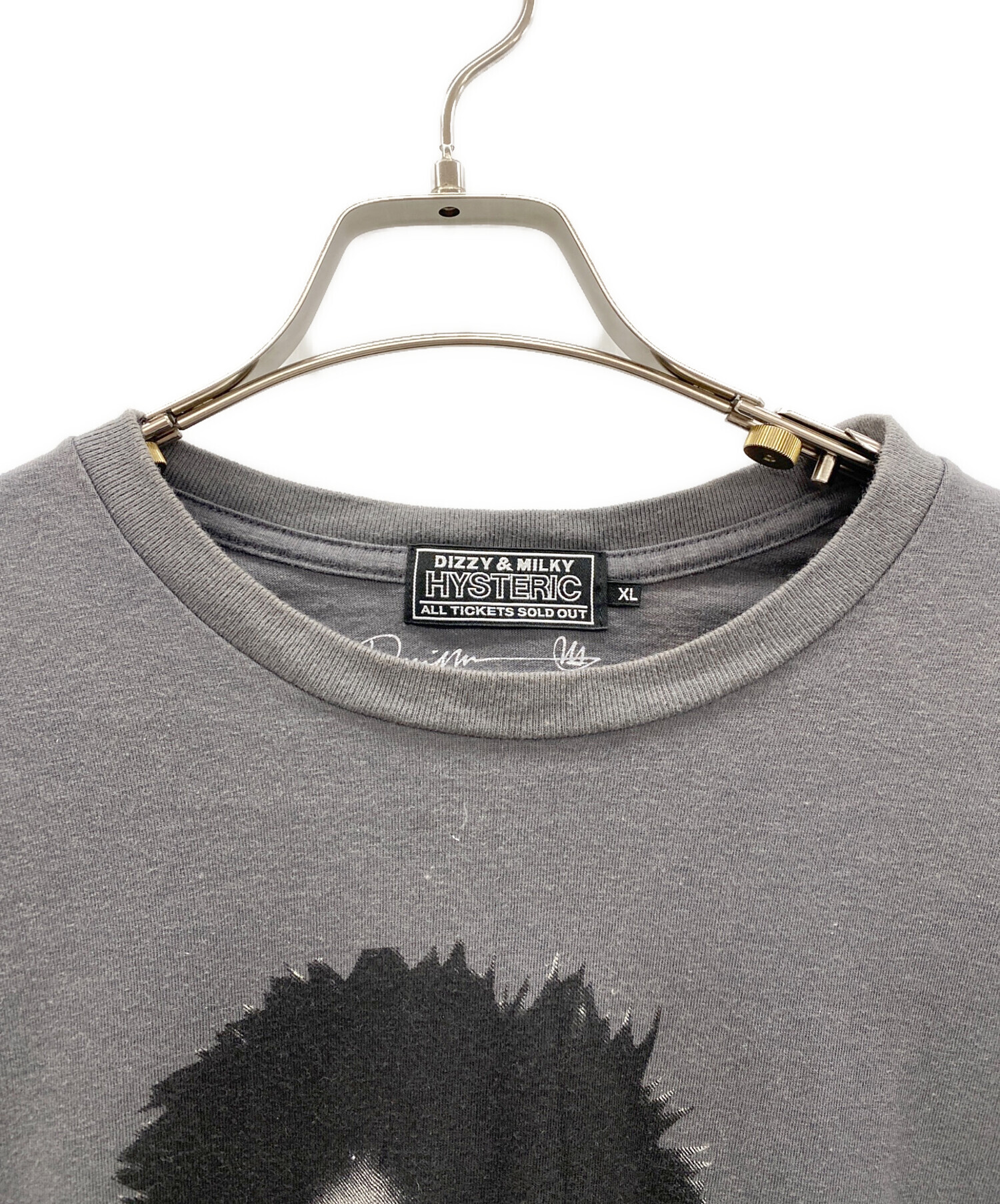HYSTERIC GLAMOUR Tシャツ XL ダークグレー 中古・古着通販】Hysteric Glamour (ヒステリックグラマー) Tシャツ