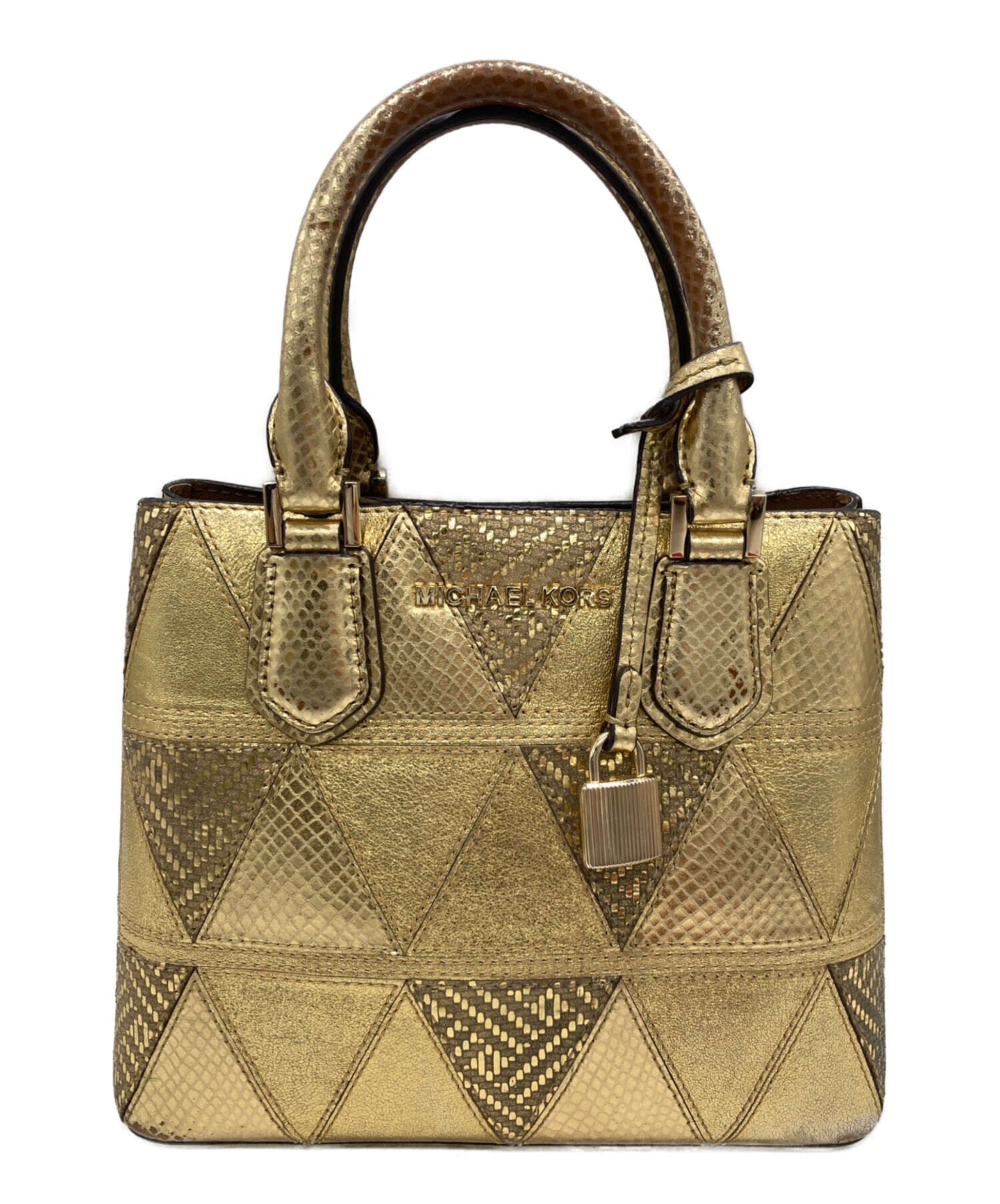 中古・古着通販】MICHAEL KORS (マイケルコース) ハンドバッグ 