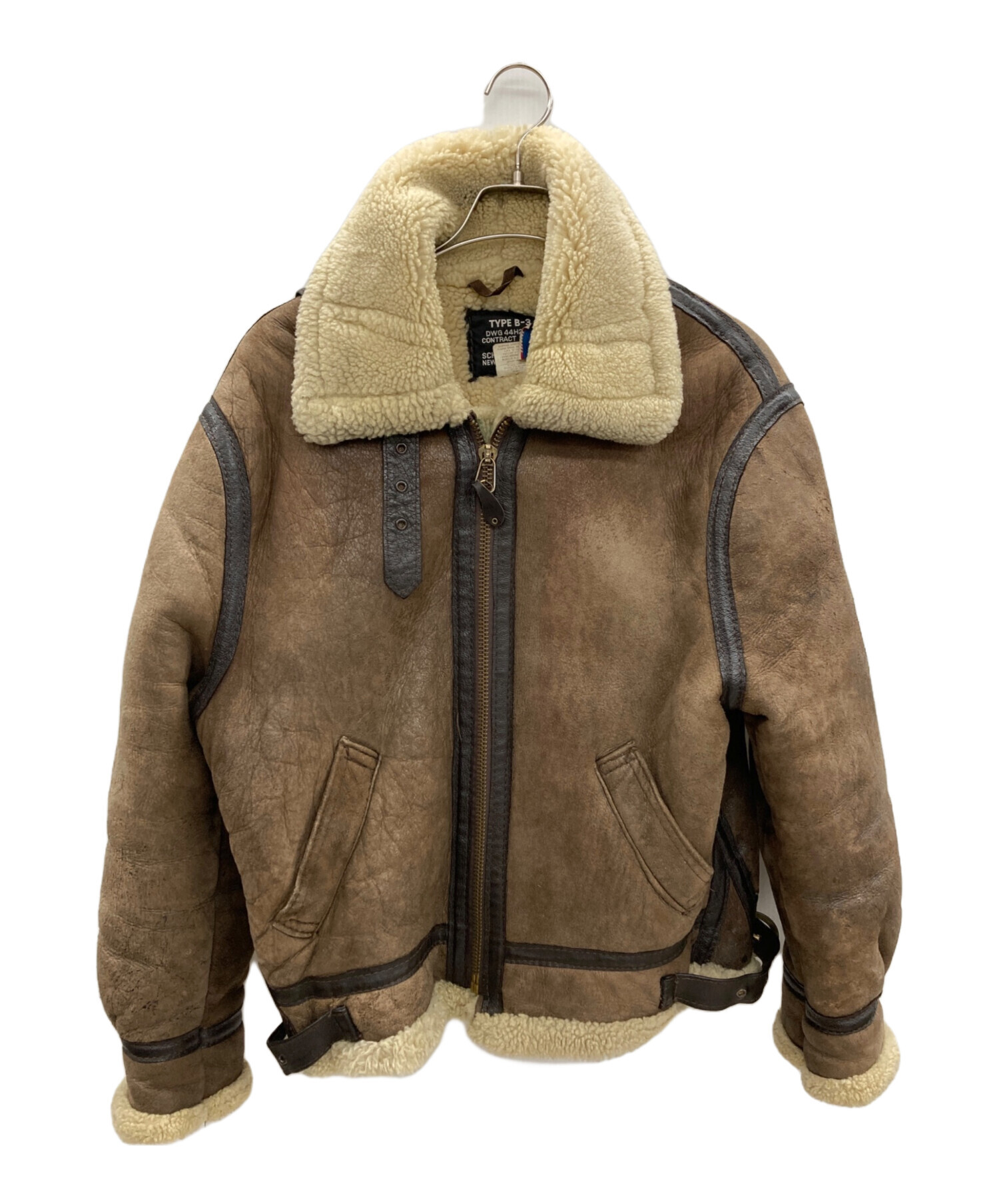 中古・古着通販】Schott (ショット) B3ジャケット ブラウン サイズ:42 