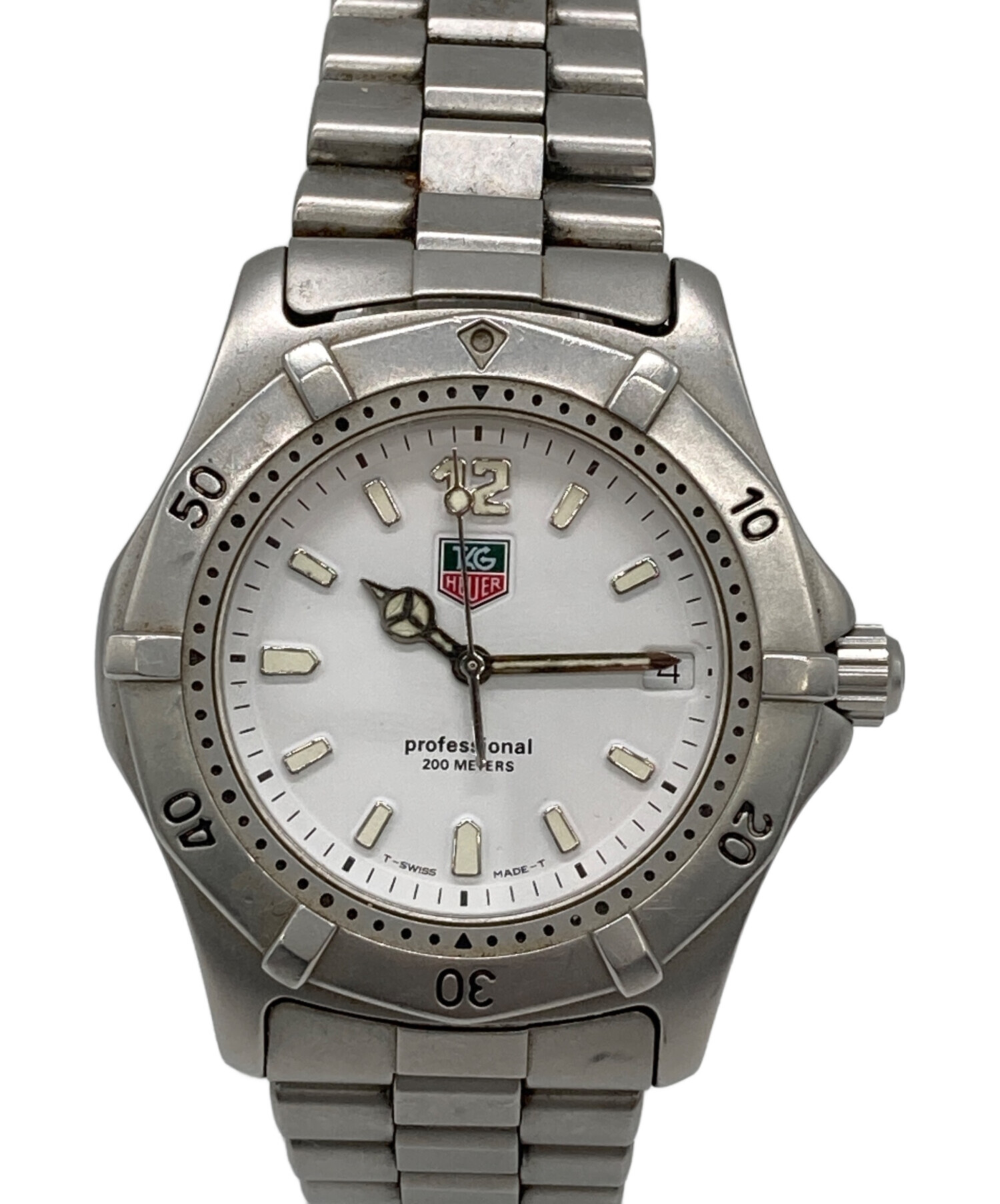 【希少】HEUER 2000プロフェッショナル ヴィンテージ腕時計 中古・古着通販】TAG Heuer (タグ・ホイヤー) プロフェッショナル2000