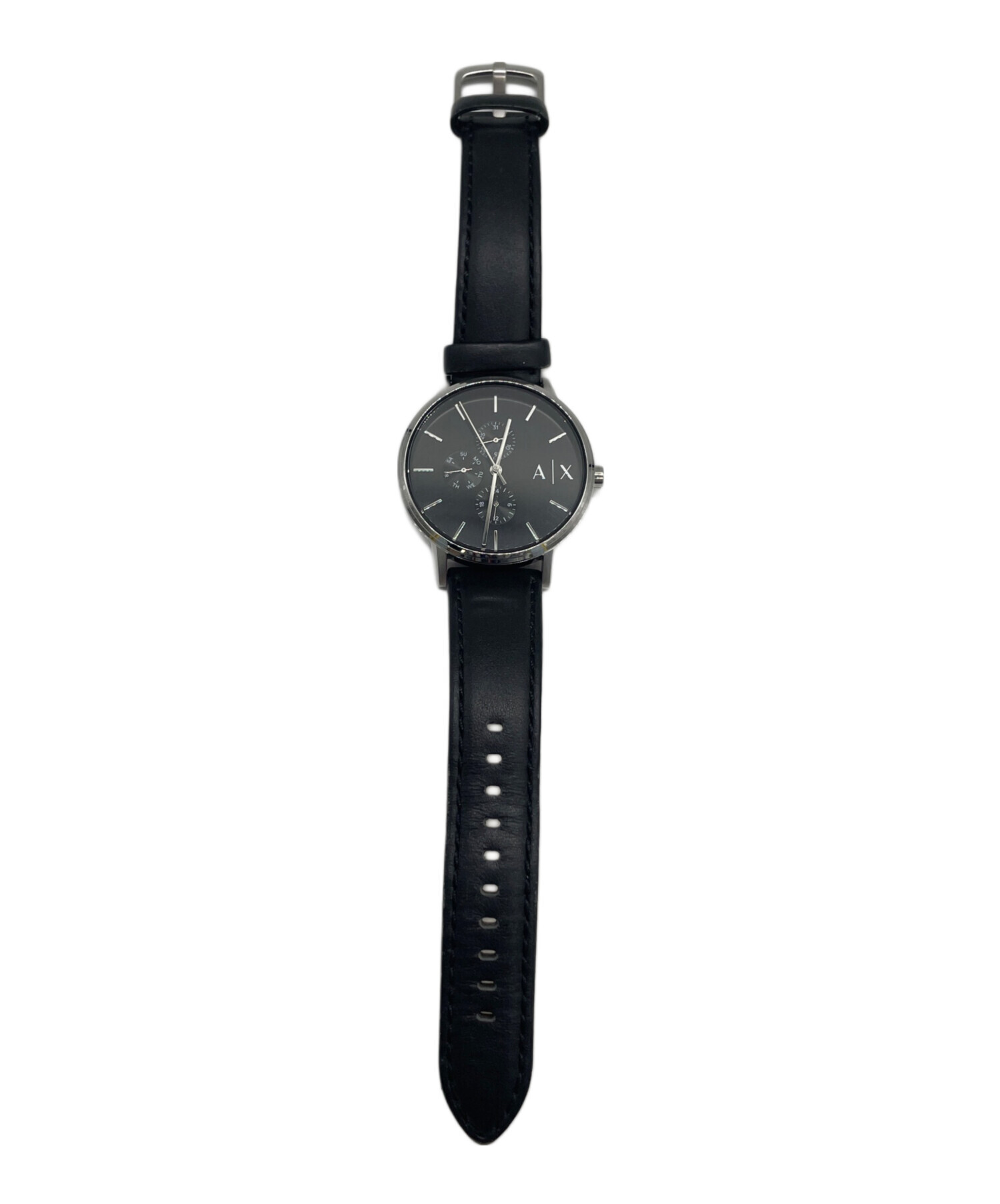 Armani Exchange OAX3079F ブラック 中古・古着通販】ARMANI EXCHANGE (アルマーニ エクスチェンジ) 腕時計