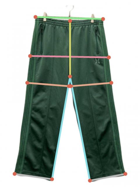 中古・古着通販】Needles (ニードルズ) トラックパンツ グリーン