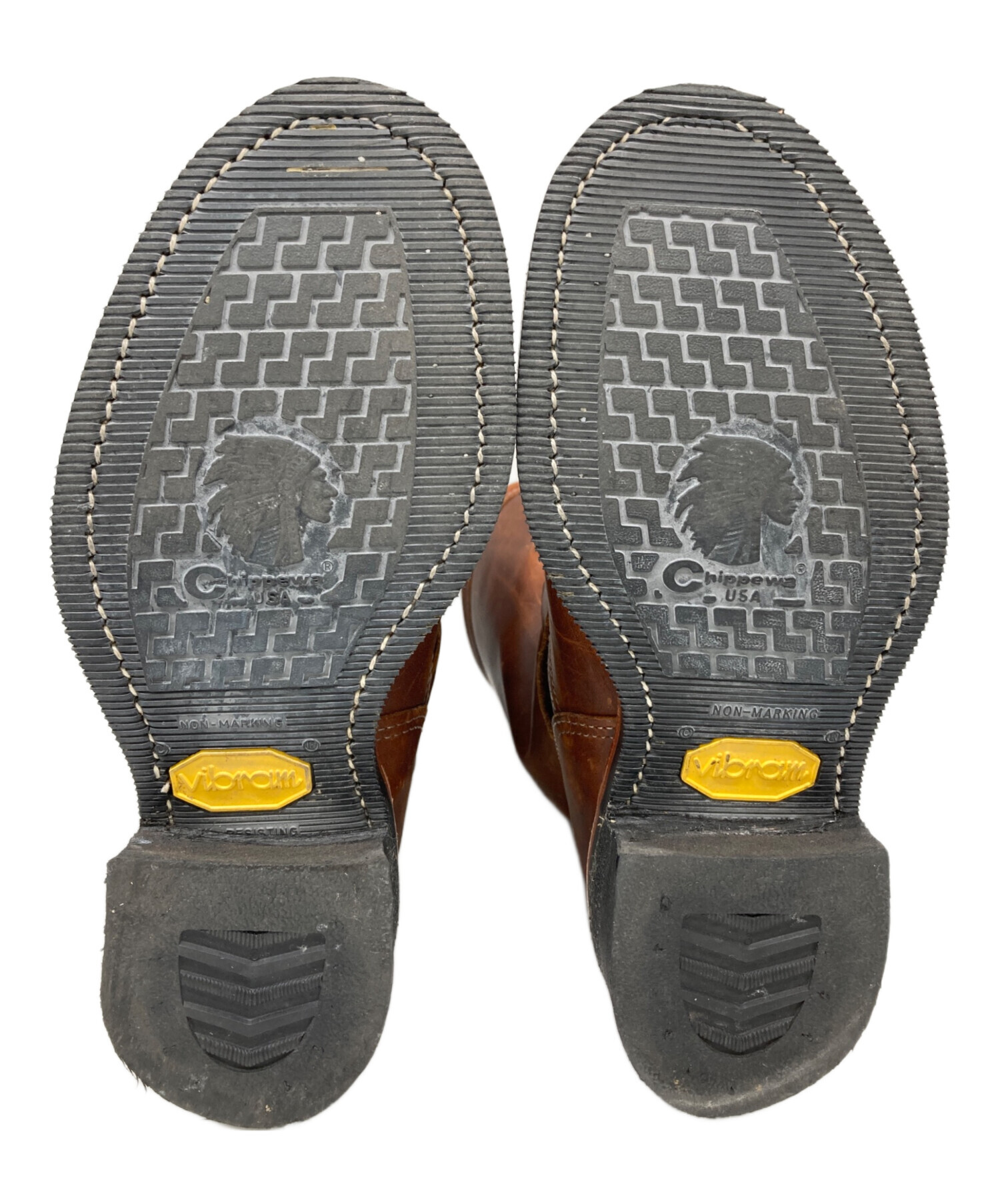 中古・古着通販】CHIPPEWA (チペワ) エンジニアブーツ ブラウン サイズ