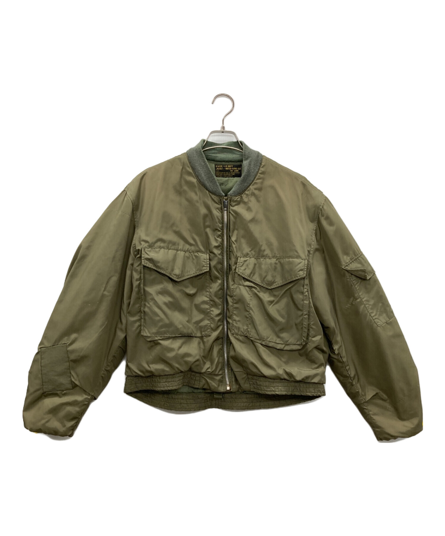 US.NAVYWEPフライングジャケット 中古・古着通販】U'S NAVY G-8 WEP (ユーエスネイビー) フライト