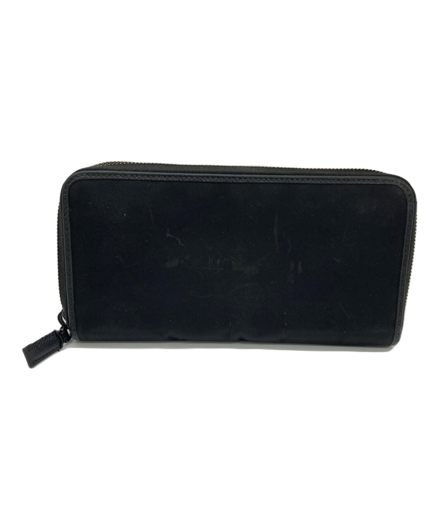 PRADA プラダ 財布・ケース  黒 【古着】【中古】【送料無料】 中古・古着通販】PRADA (プラダ) 長財布 ブラック｜ブランド・古着通販