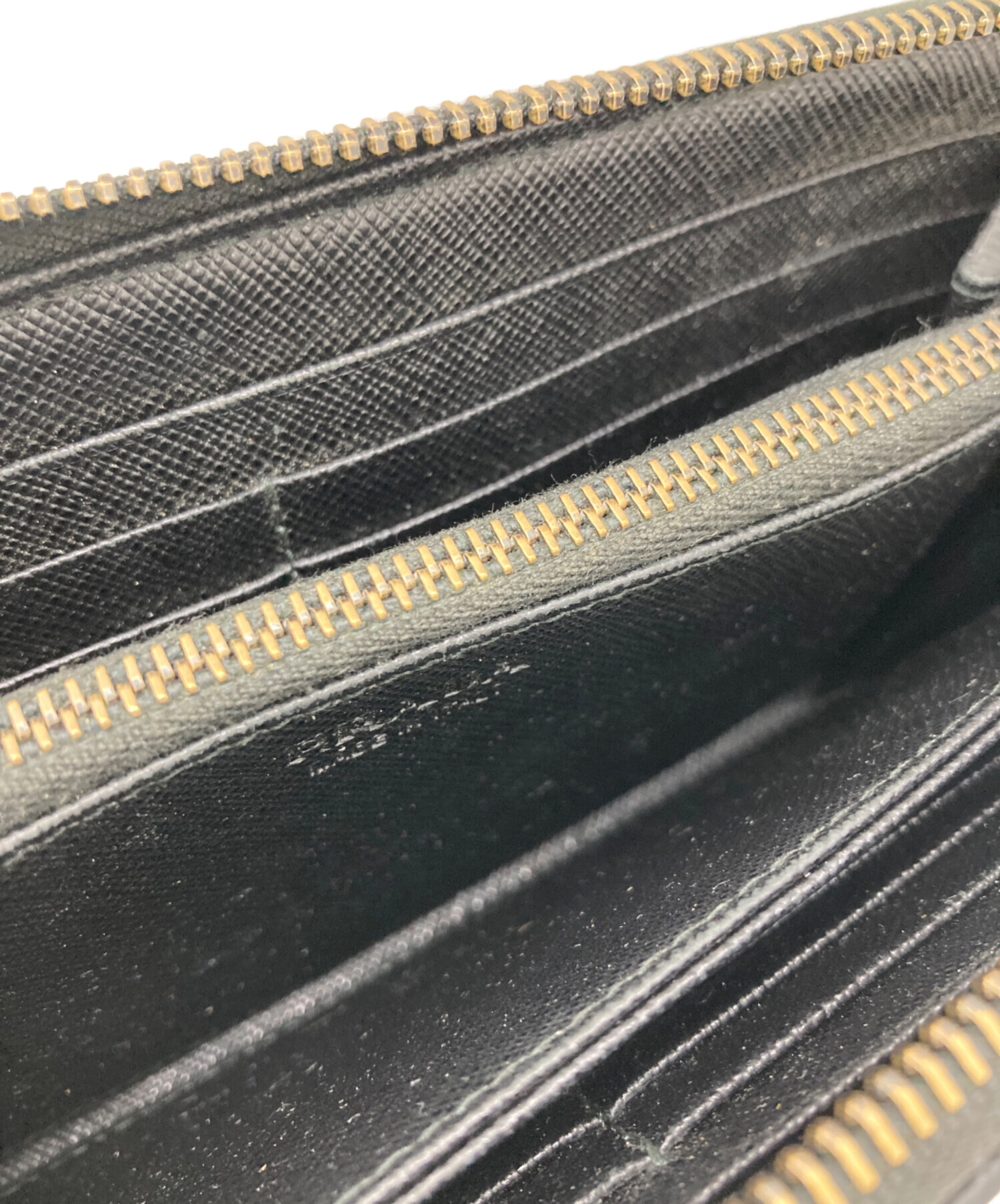 中古・古着通販】PRADA (プラダ) 長財布 ブラック｜ブランド・古着通販