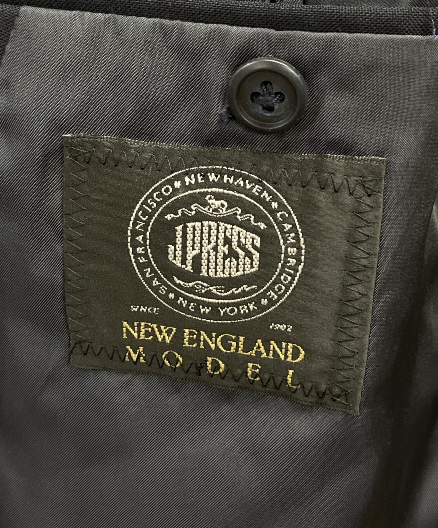 中古・古着通販】J.PRESS (ジェイプレス) 金釦ブレザー ネイビー