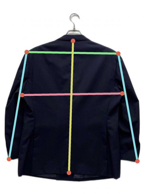 中古・古着通販】J.PRESS (ジェイプレス) 金釦ブレザー ネイビー
