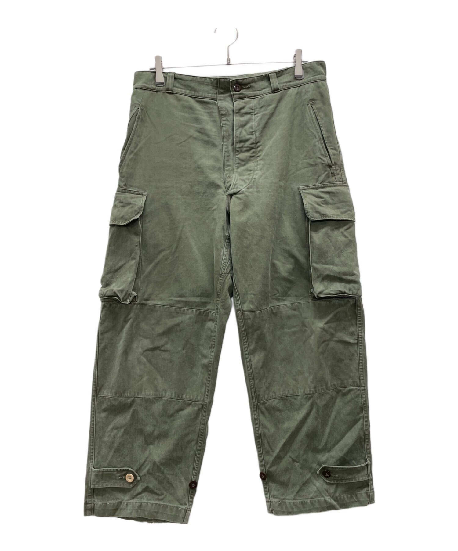中古・古着通販】French Army (フランス軍) M47 カーゴパンツ オリーブ