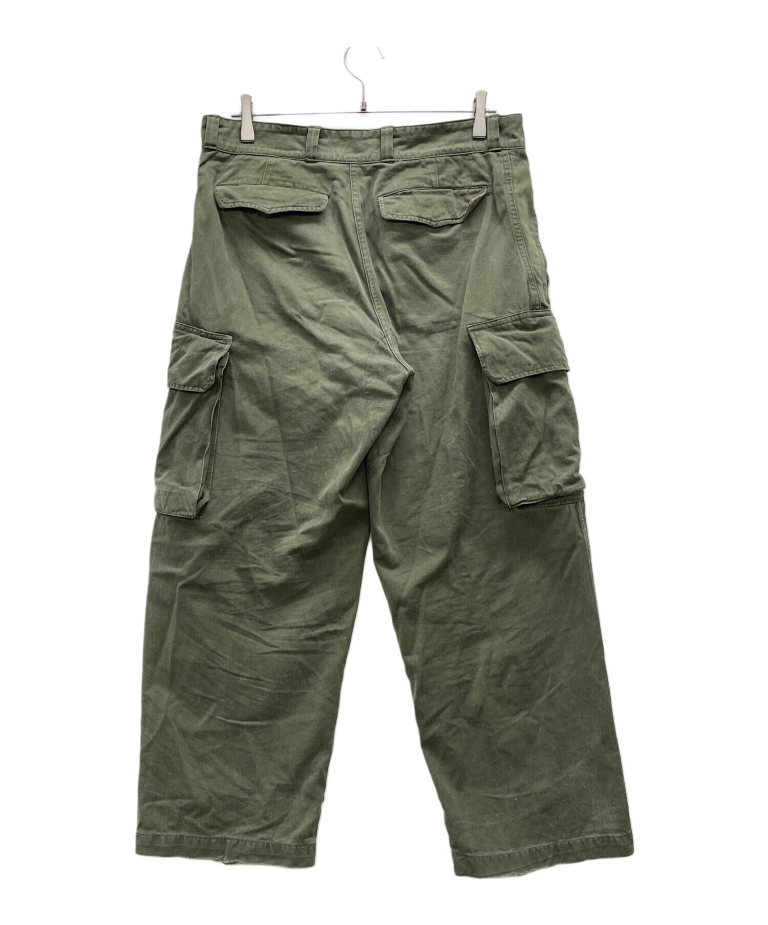 中古・古着通販】French Army (フランス軍) M47 カーゴパンツ オリーブ
