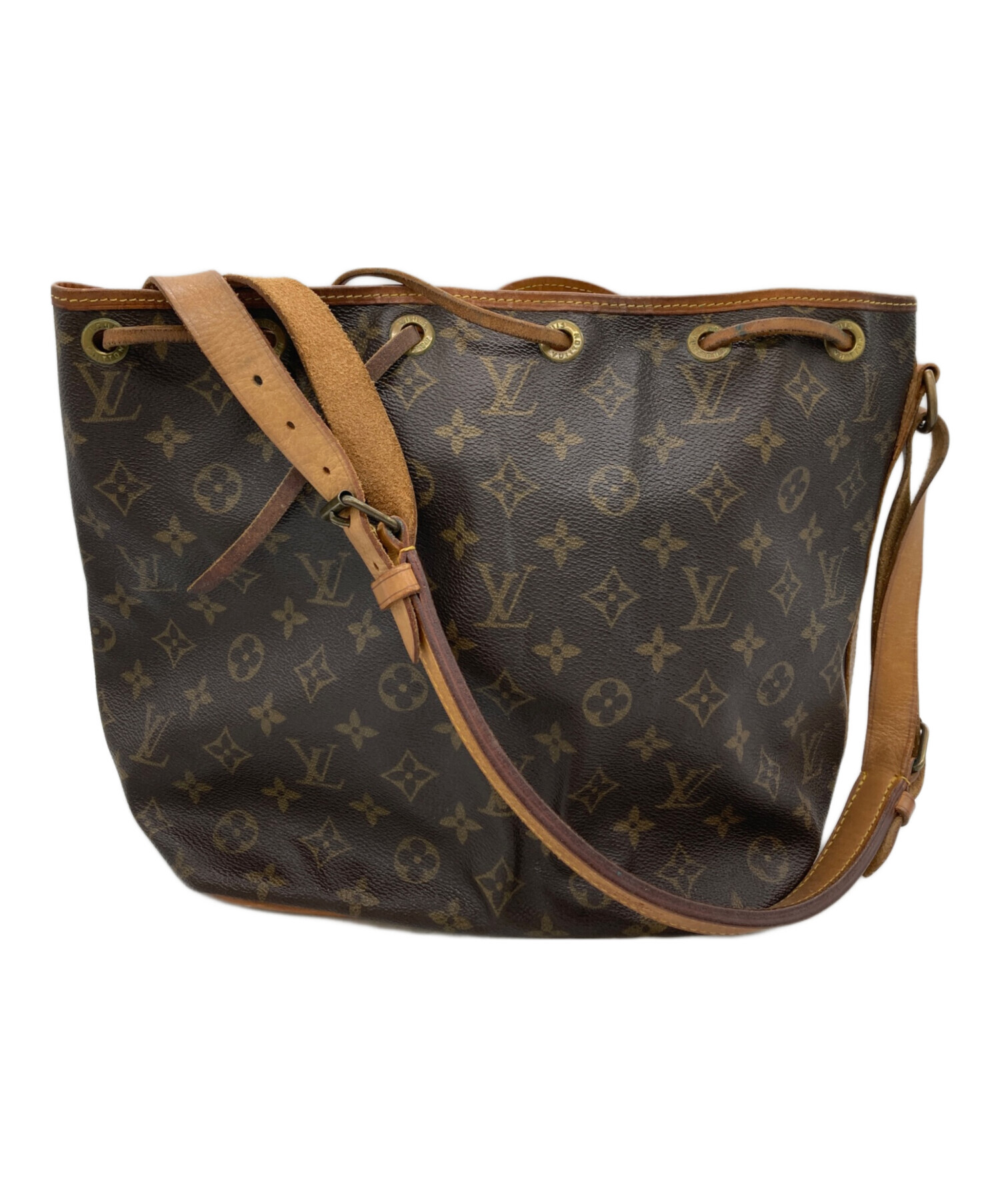 LOUIS VUITTON ルイヴィトン プチノエ 中古・古着通販】LOUIS VUITTON (ルイ ヴィトン) プチノエ ブラウン
