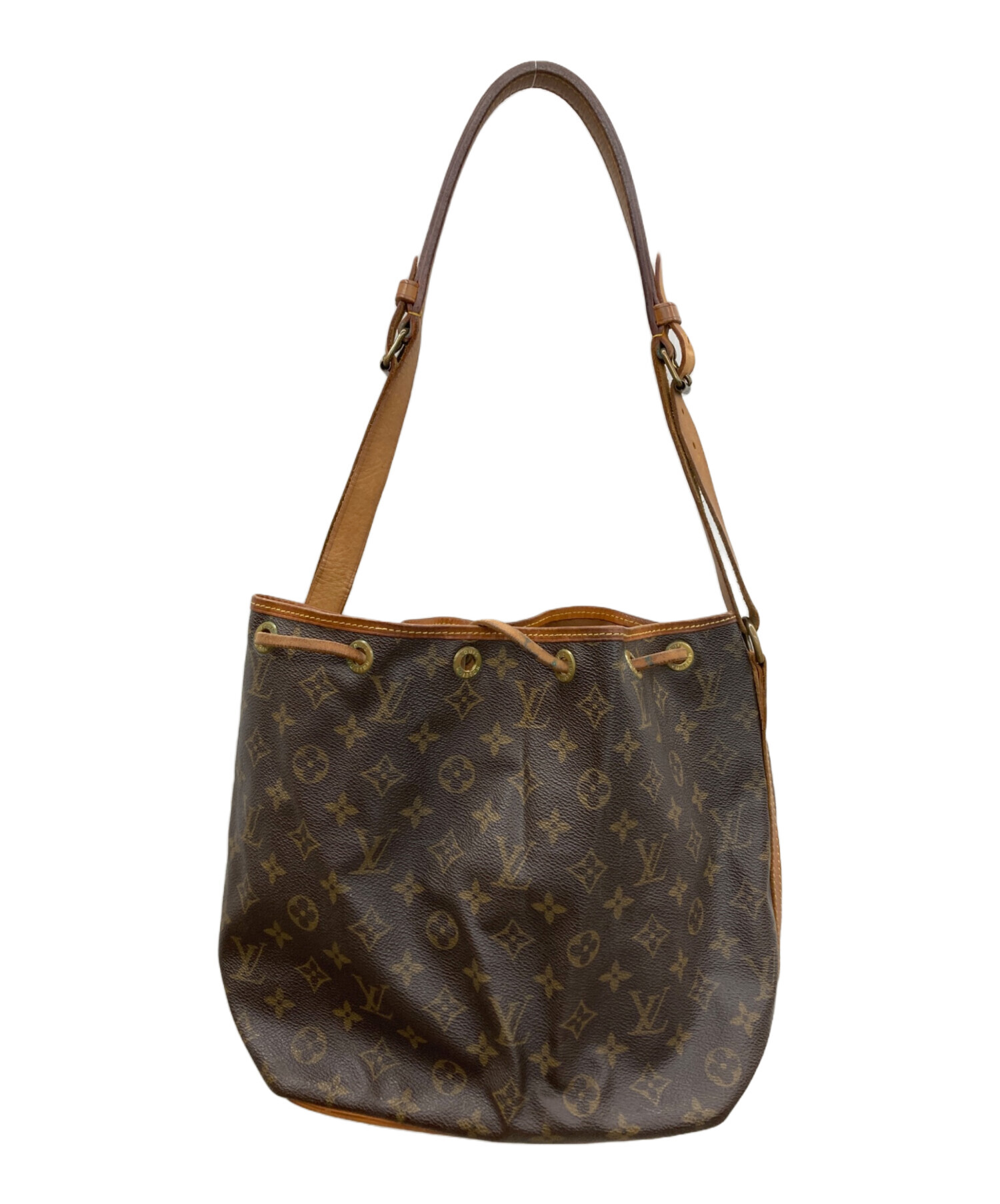 ルイヴィトン プチノエ AR0933 リメイク用 中古 中古・古着通販】LOUIS VUITTON (ルイ ヴィトン) プチノエ ブラウン