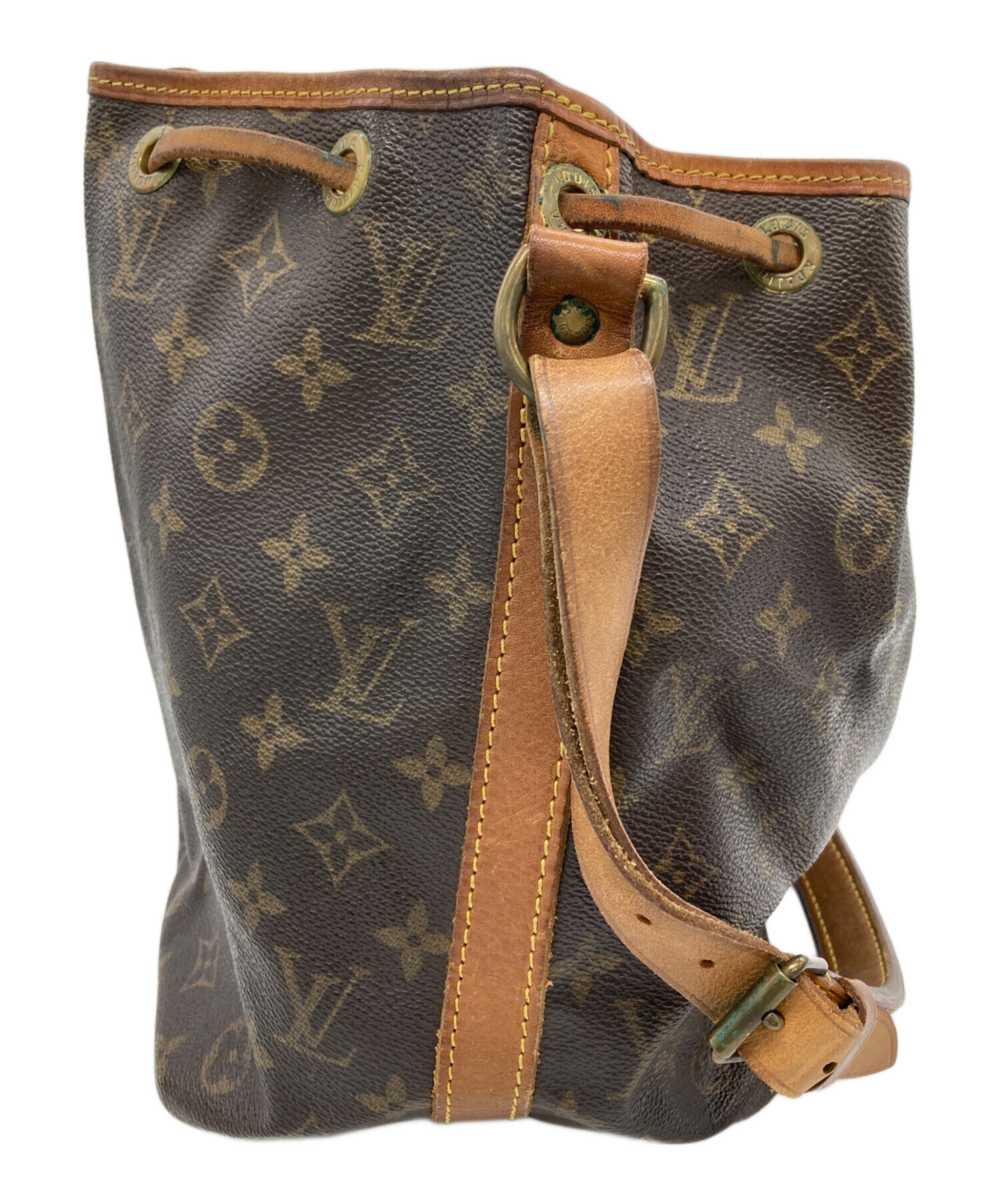 ルイヴィトン プチノエ AR0933 リメイク用 中古 中古・古着通販】LOUIS VUITTON (ルイ ヴィトン) プチノエ ブラウン