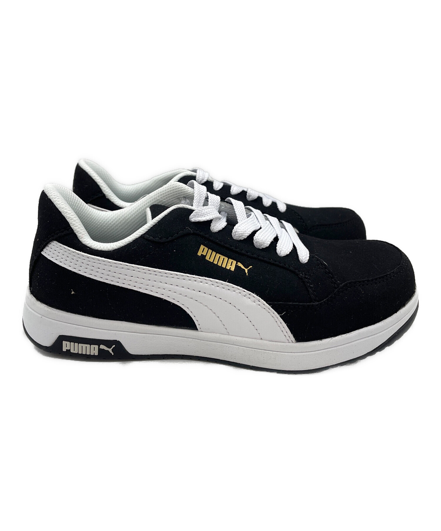 中古・古着通販】PUMA (プーマ) 安全靴 ホワイト×ブラック サイズ:26cm