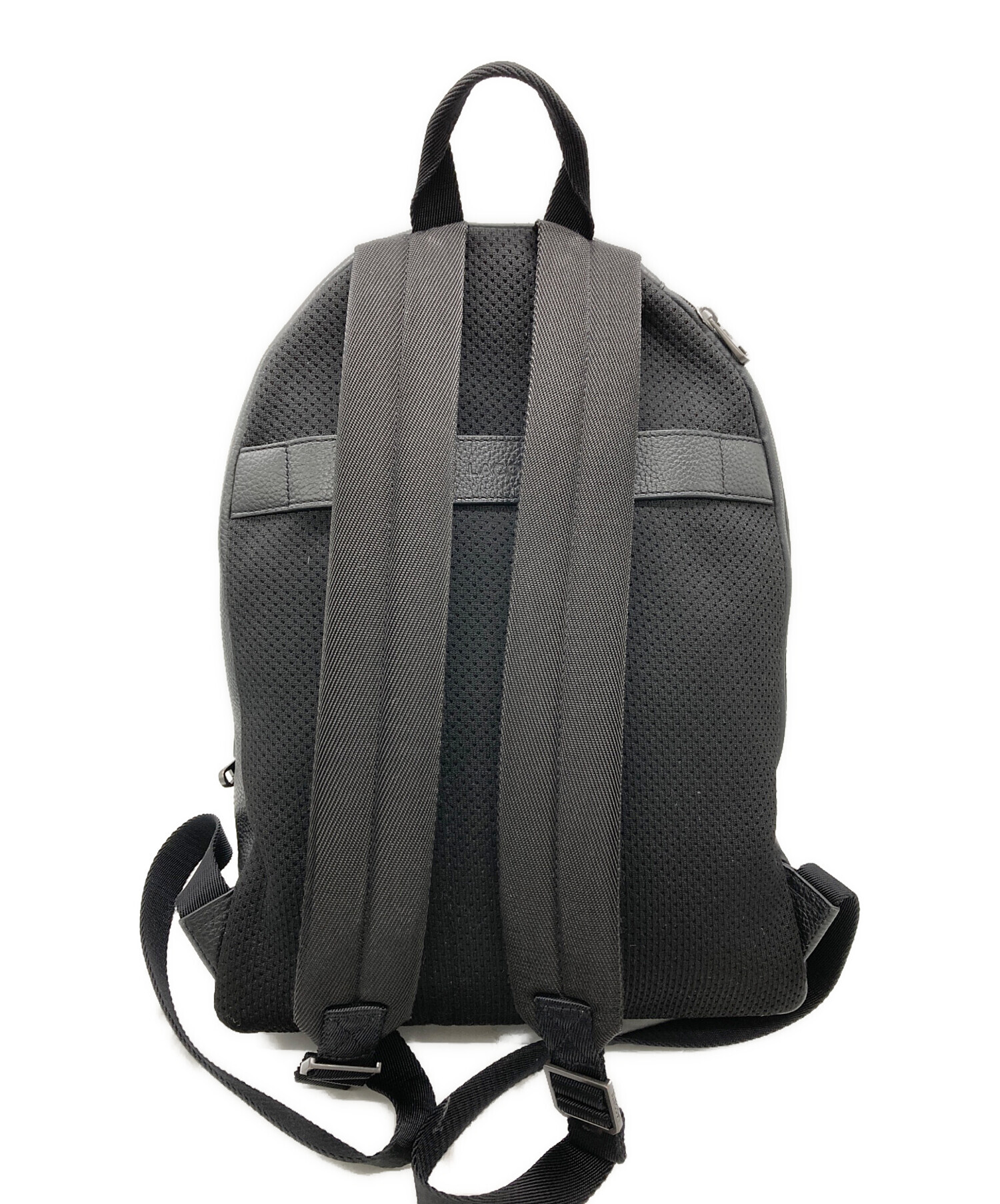 【未使用級】LACOSTE リュック シルバー 中古・古着通販】LACOSTE (ラコステ) リュック ブラック｜ブランド