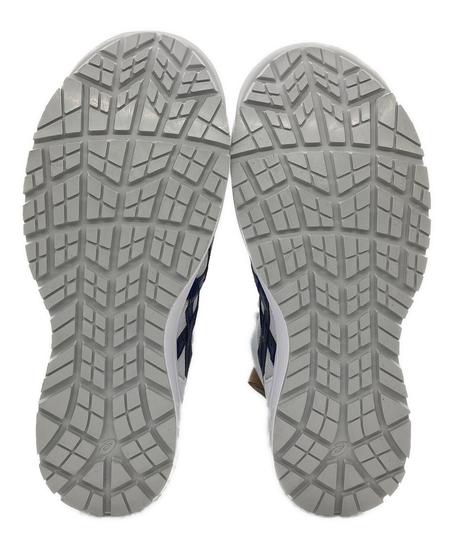中古・古着通販】asics (アシックス) 安全靴 ネイビー×ホワイト サイズ