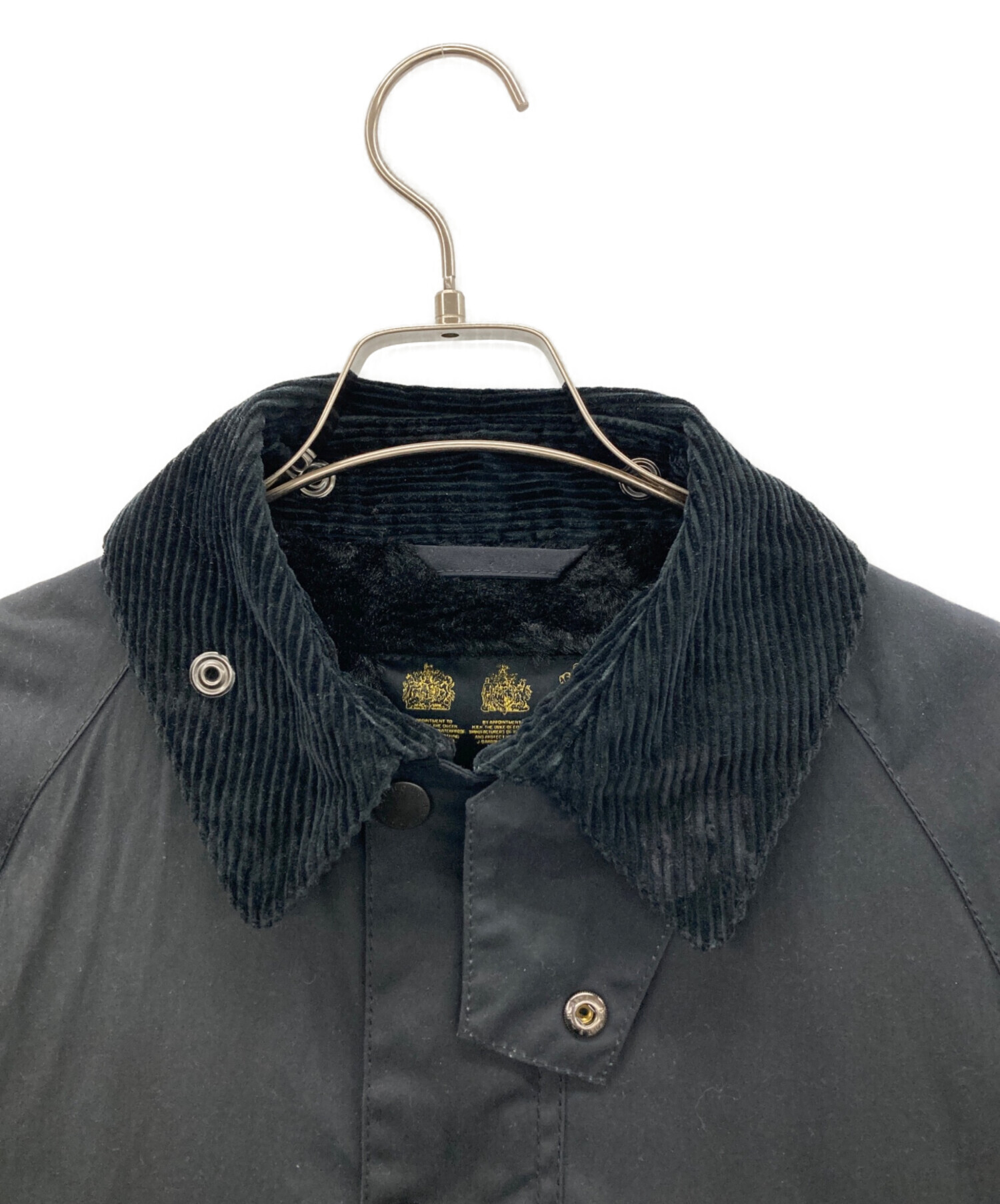 Barbour ブラックコート サイズ36 中古・古着通販】Barbour (バブアー) コート ブラック サイズ:36