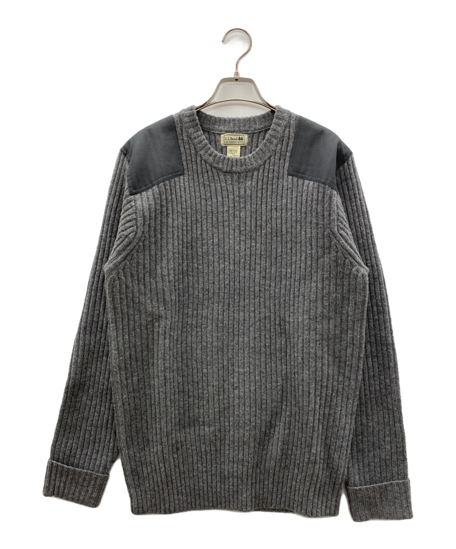 中古・古着通販】L.L.Bean (エルエルビーン) 厚手ニット グレー サイズ 