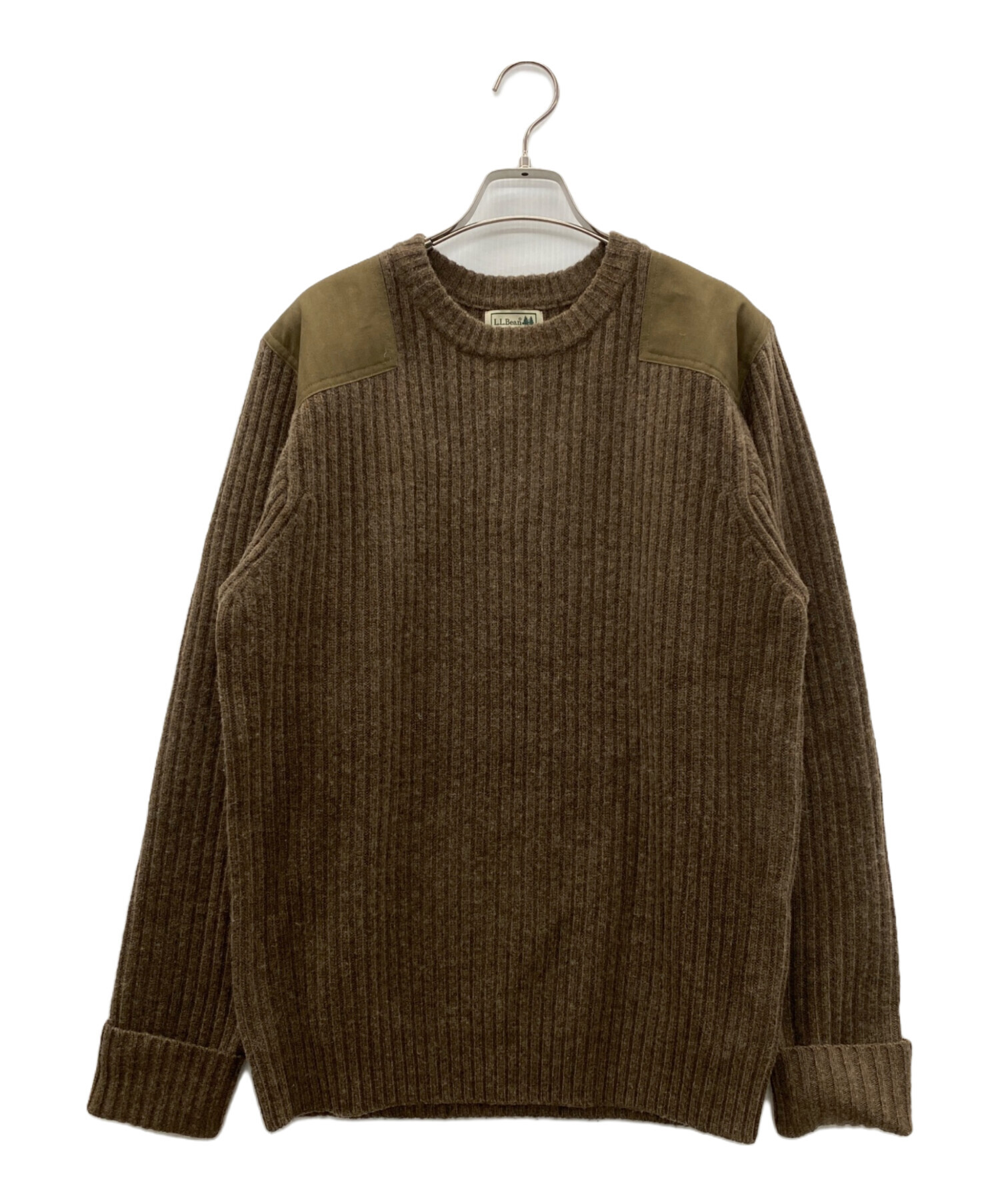 中古・古着通販】L.L.Bean (エルエルビーン) 厚手ニット ブラウン 