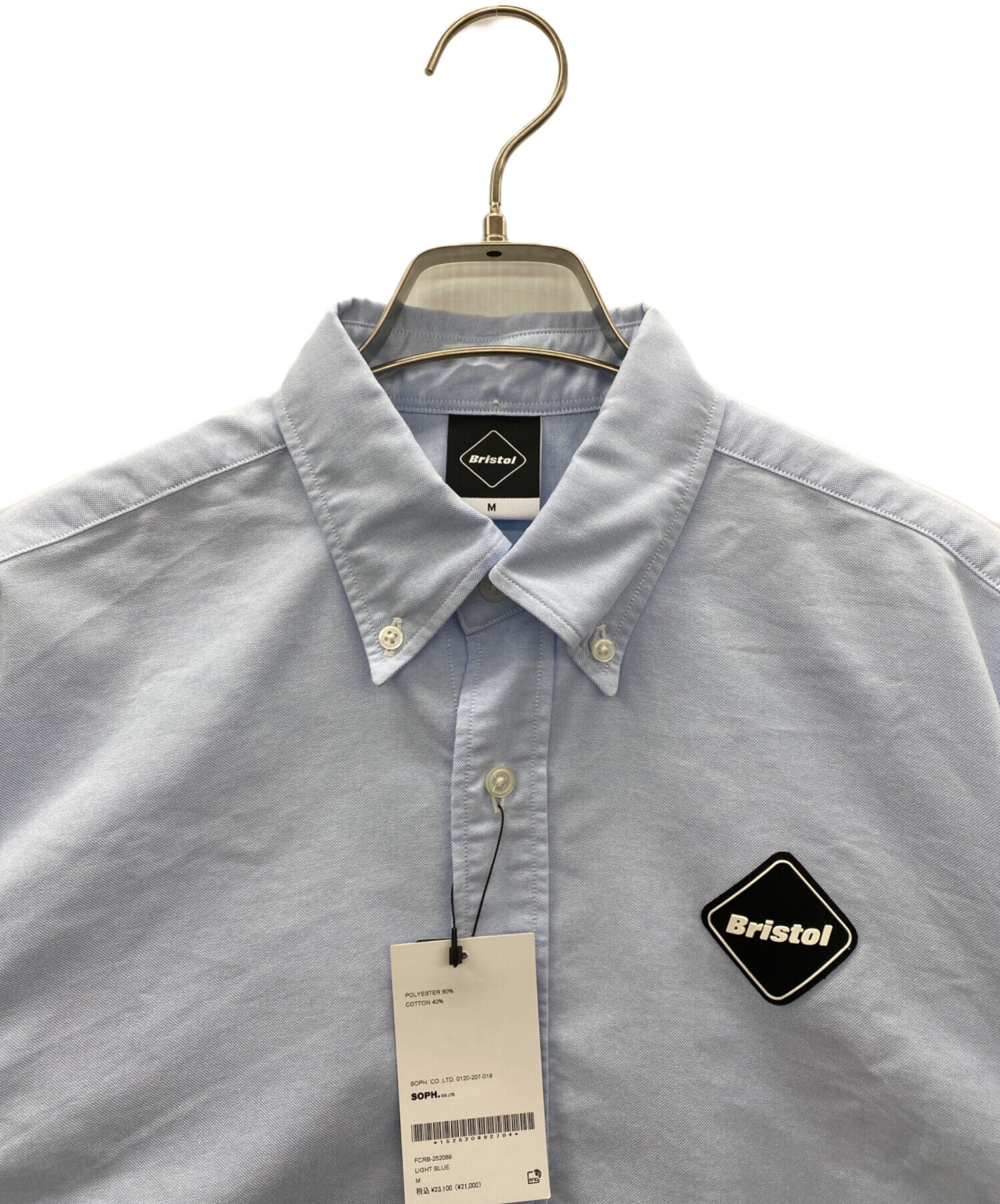 中古・古着通販】SOPH. (ソフ) 長袖シャツ ライトブルー サイズ:M 未