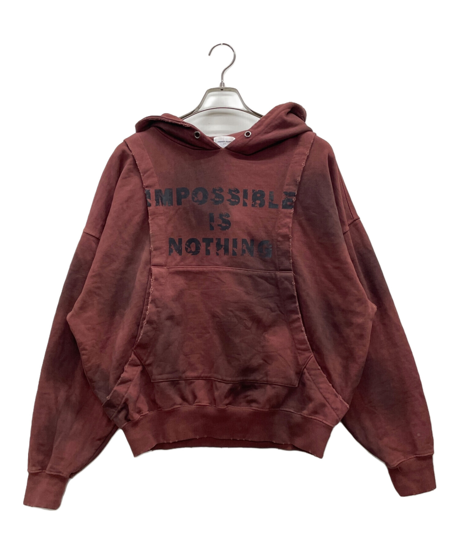 中古・古着通販】ANDER HUNK (アンダーハンク) パーカー レッド サイズ 