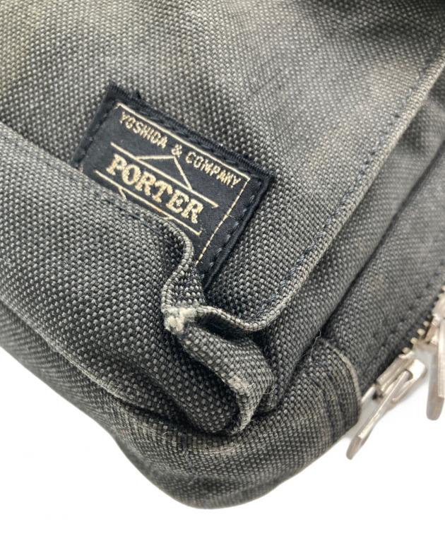 中古・古着通販】PORTER (ポーター) ショルダーバッグ ブラック