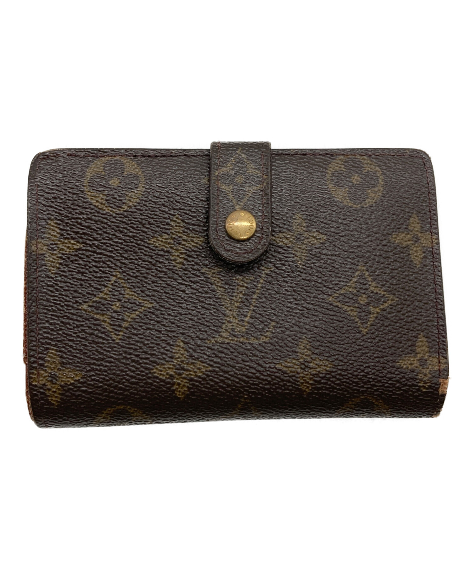 未使用に近い ルイヴィトン　ポルト モネ・ビエ ヴィエノワ カーフ ノワール 中古・古着通販】LOUIS VUITTON (ルイ ヴィトン) ポルトモネ・ビエ