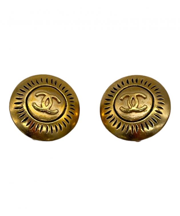 中古・古着通販】CHANEL (シャネル) イヤリング ゴールド｜ブランド