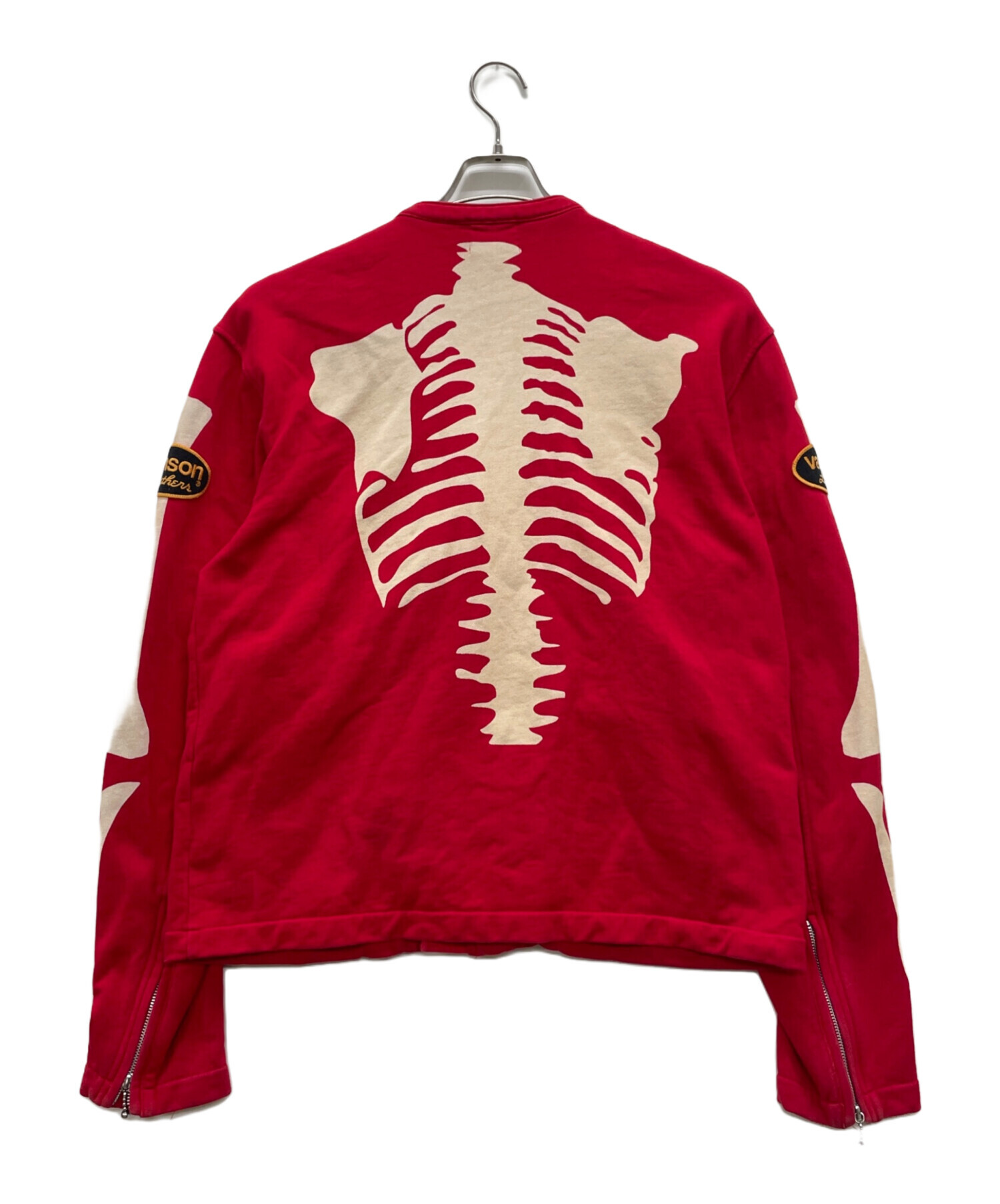中古・古着通販】VANSON (バンソン) ボーンスカルトラックジャケット