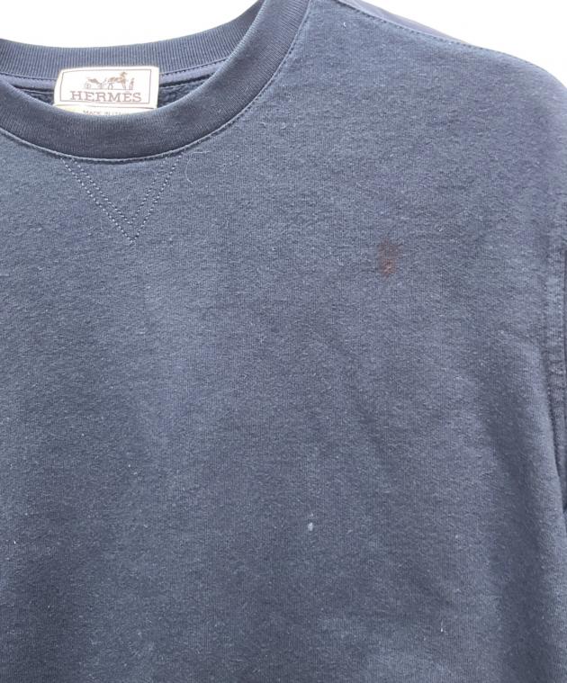 中古・古着通販】HERMES (エルメス) スウェットトレーナー ネイビー