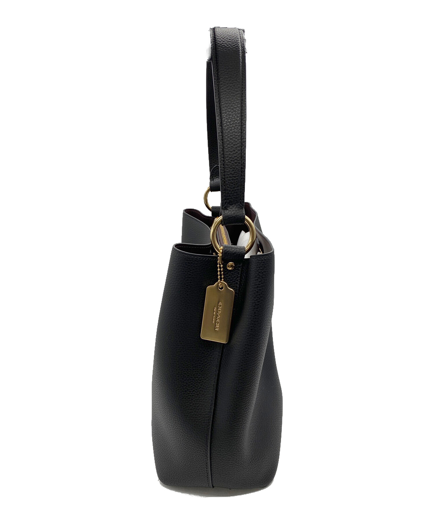 中古・古着通販】COACH (コーチ) 2WAYショルダーバッグ ブラック