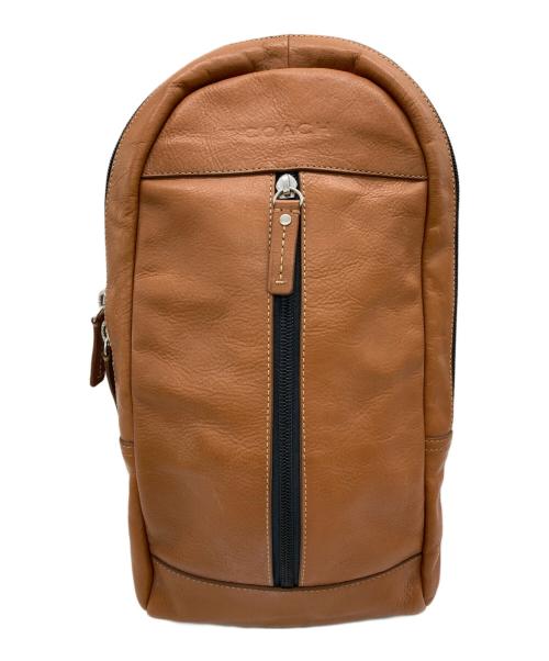 Coach ボディバッグ ダークブラウン 中古・古着通販】COACH (コーチ) ショルダーバッグ ブラウン｜ブランド