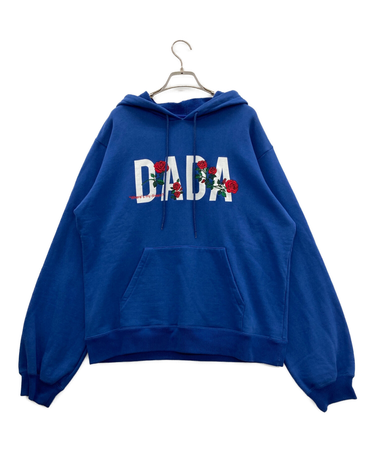 中古・古着通販】CHRISTIAN DADA (クリスチャンダダ) パーカー ブルー 