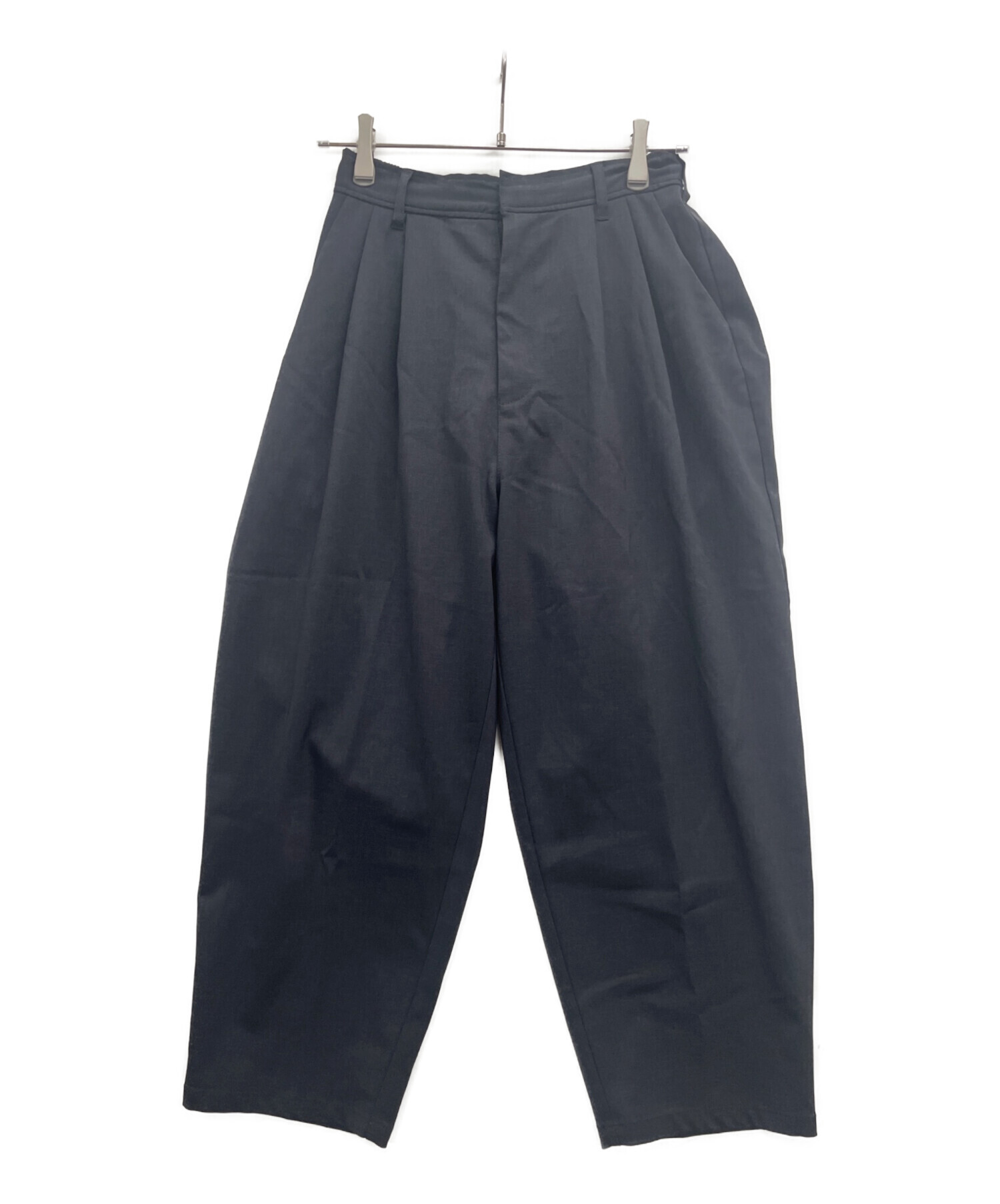 中古・古着通販】オローネ (オローネ) イージーパンツ ブラック サイズ