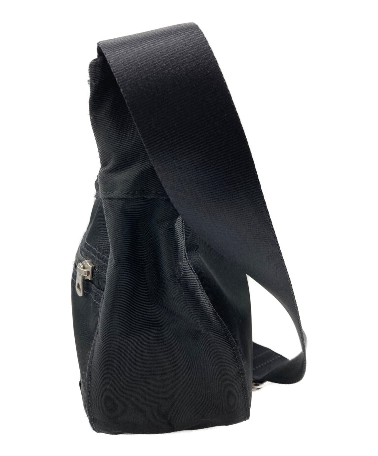 値下げ　FLAVOR PORTER フレーバー×ポーター ハーフムーンバッグ 中古・古着通販】PORTER (ポーター) ハーフムーン ブラック｜ブランド