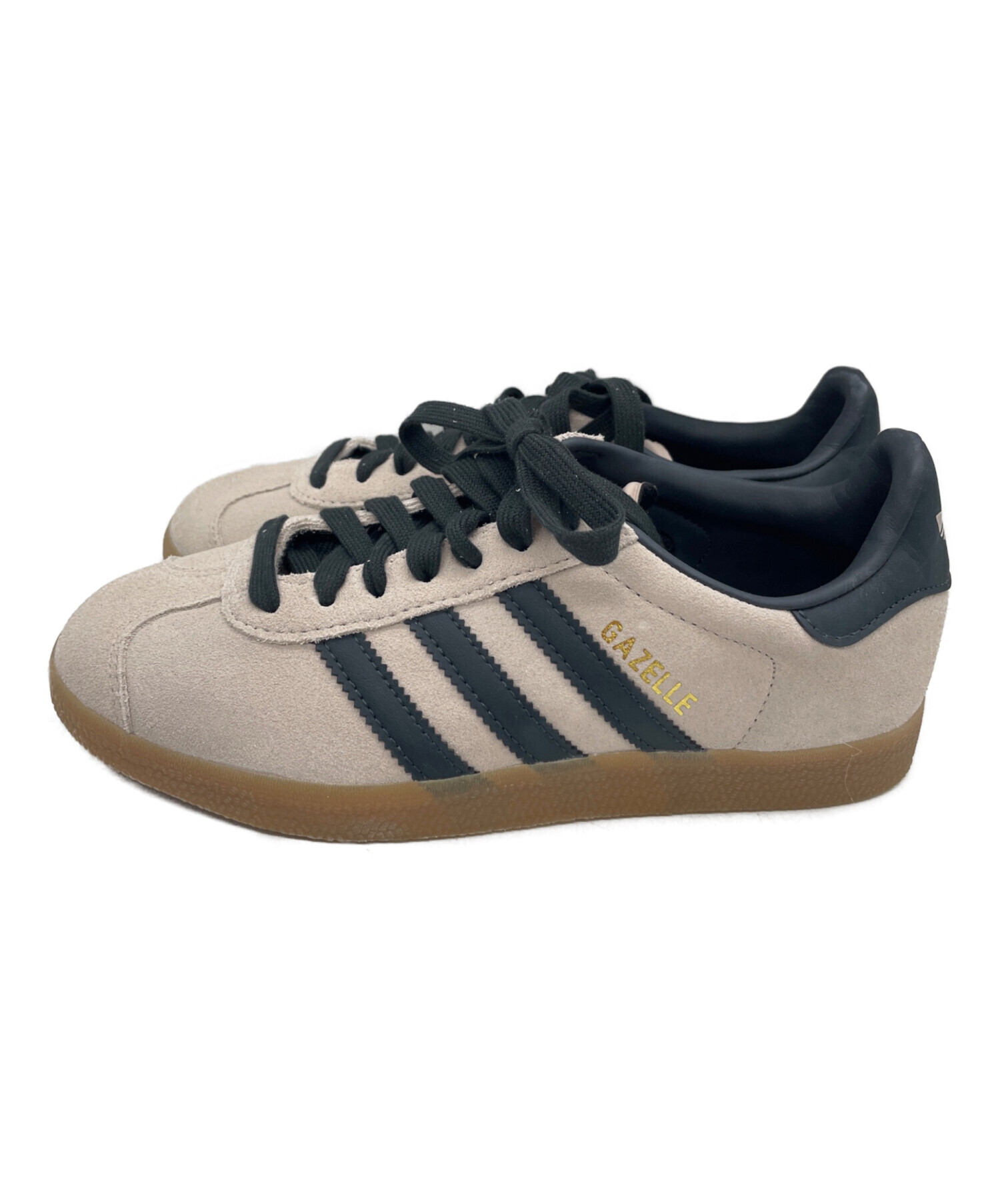 中古・古着通販】adidas (アディダス) GAZELLE ベージュ サイズ:22.5cm