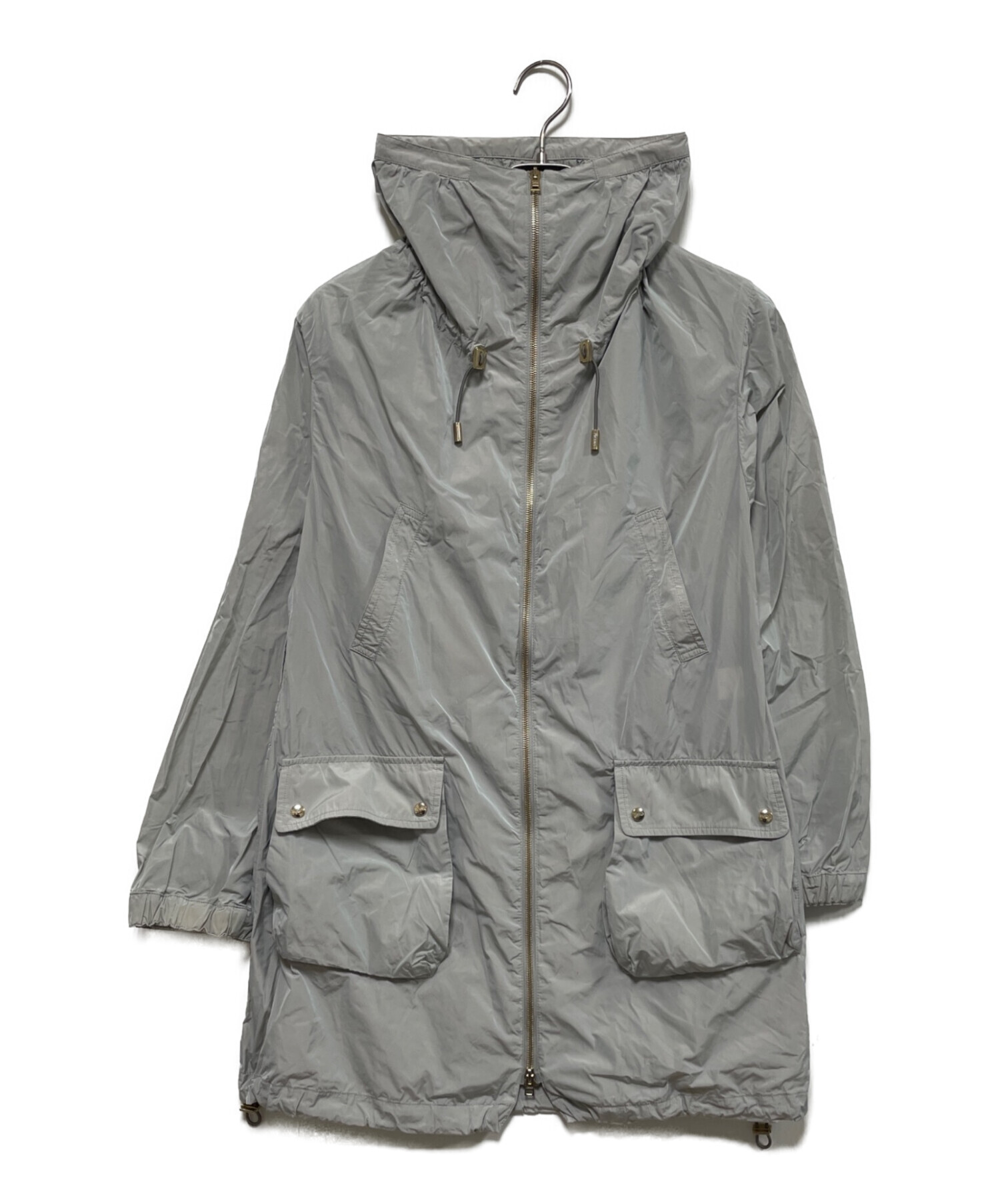 J895 新品未使用 2XL ヘルノ ナイロンジャケット グレー レディース 中古・古着通販】HERNO (ヘルノ) ナイロンジャケット グレー サイズ