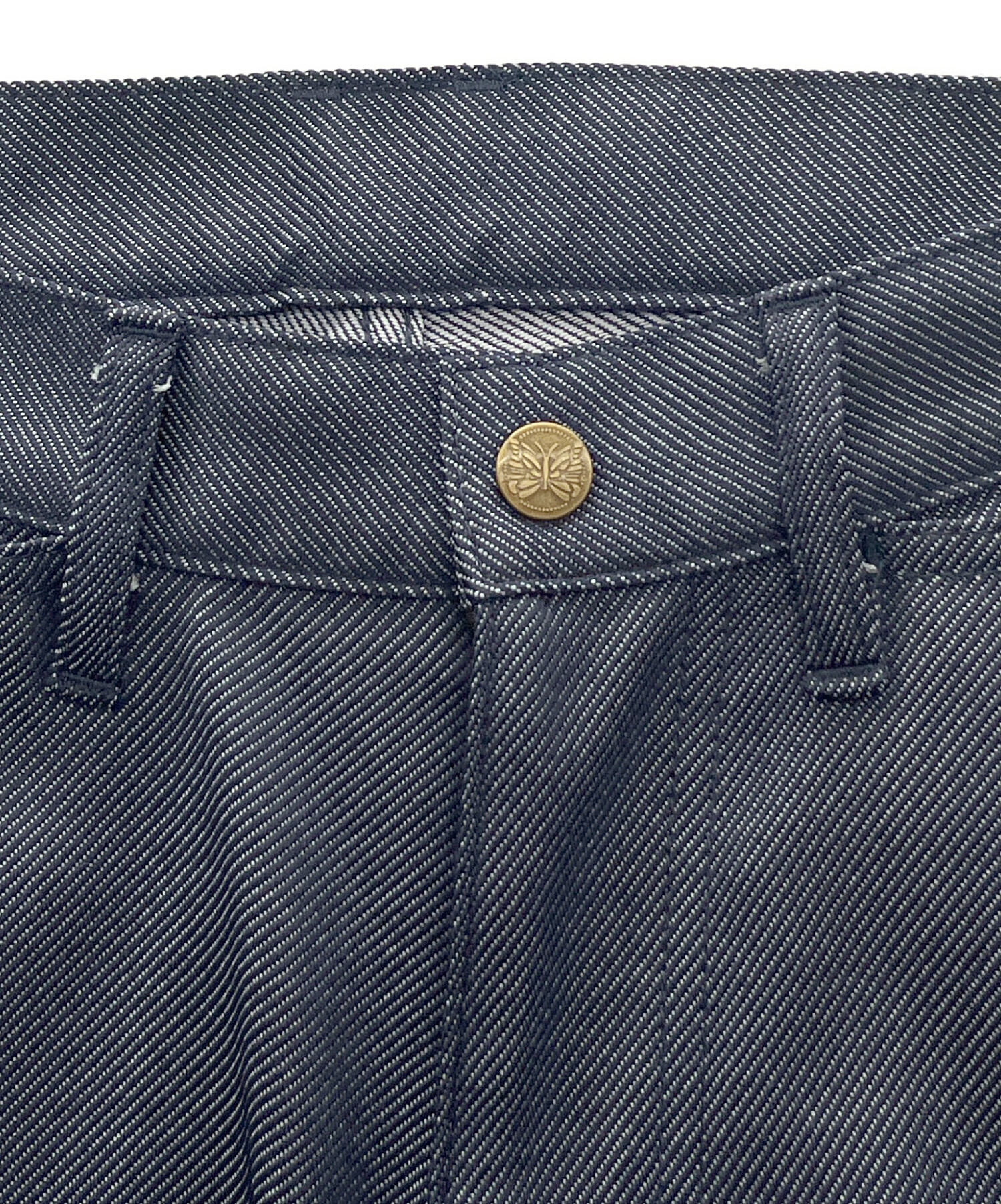 中古・古着通販】Needles (ニードルズ) スラックス インディゴ サイズ