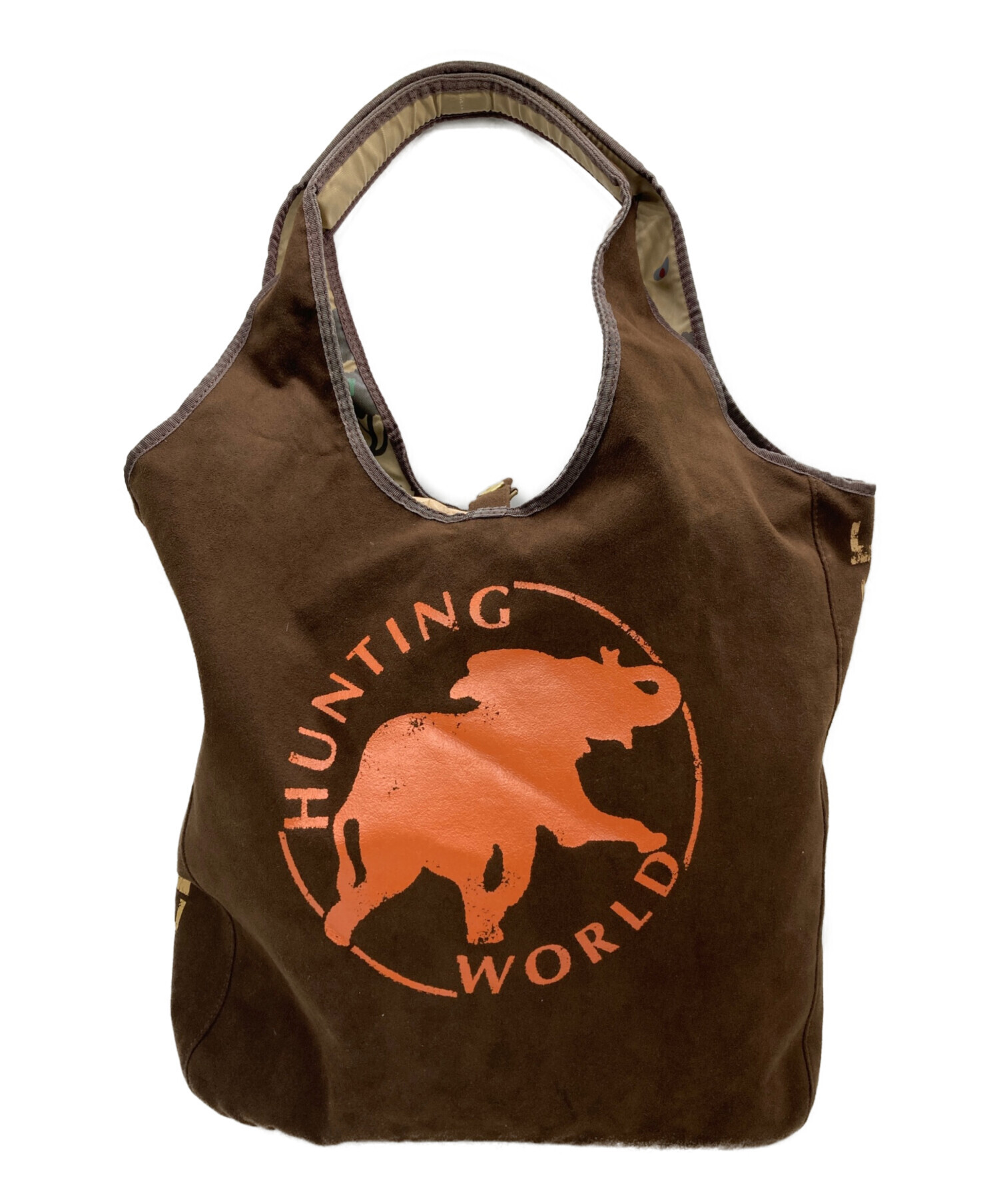 中古・古着通販】HUNTING WORLD (ハンティングワールド) トートバッグ 