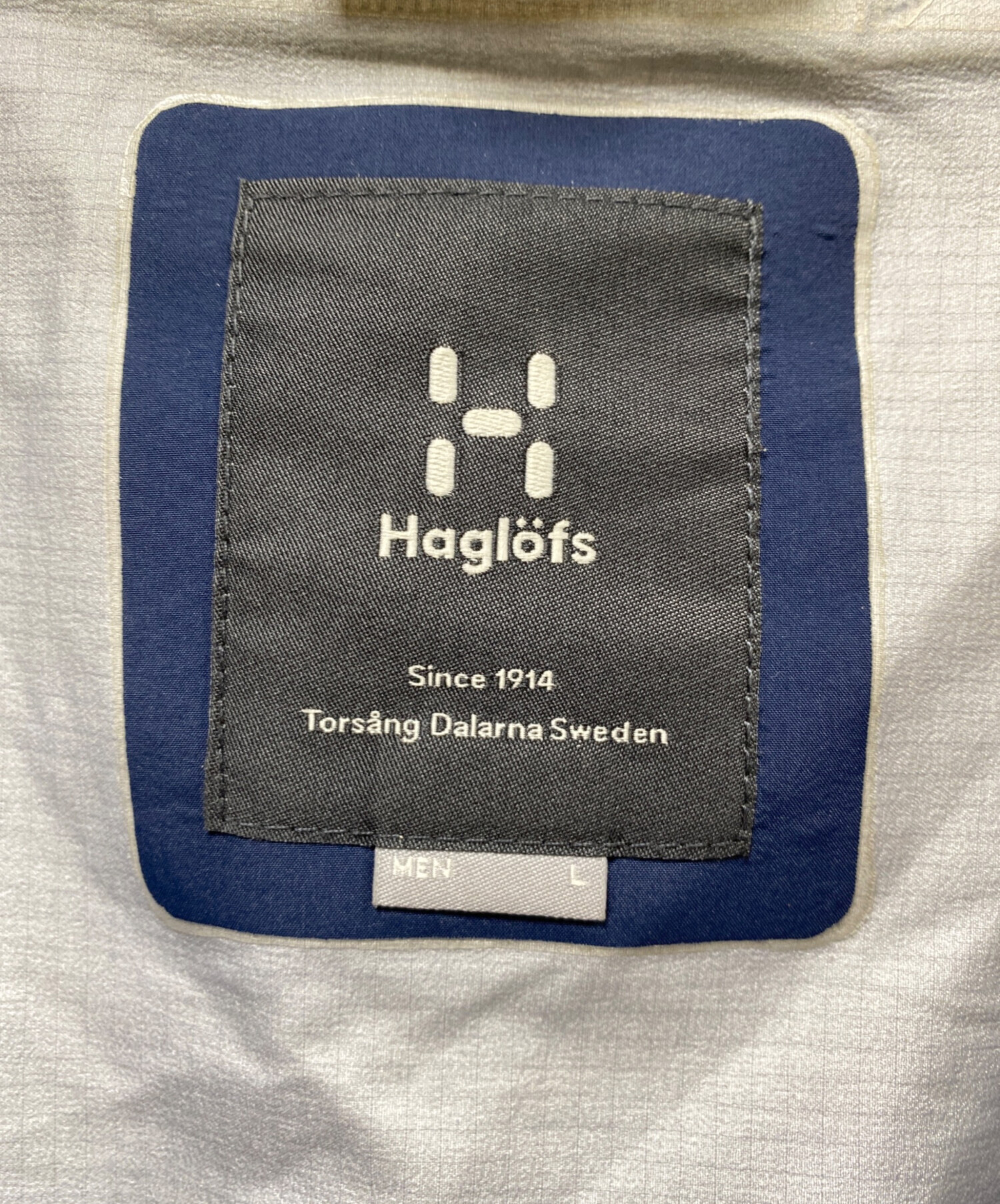 中古・古着通販】HAGLOFS (ホグロフス) SPITZ JACKET ネイビー サイズ