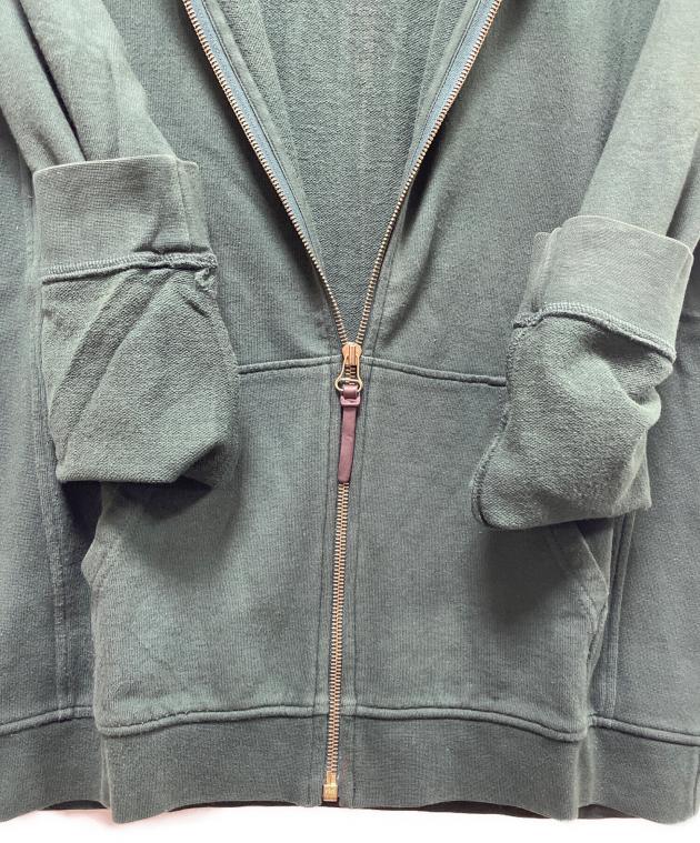 中古・古着通販】VISVIM (ビズビム) ジップパーカー グリーン サイズ