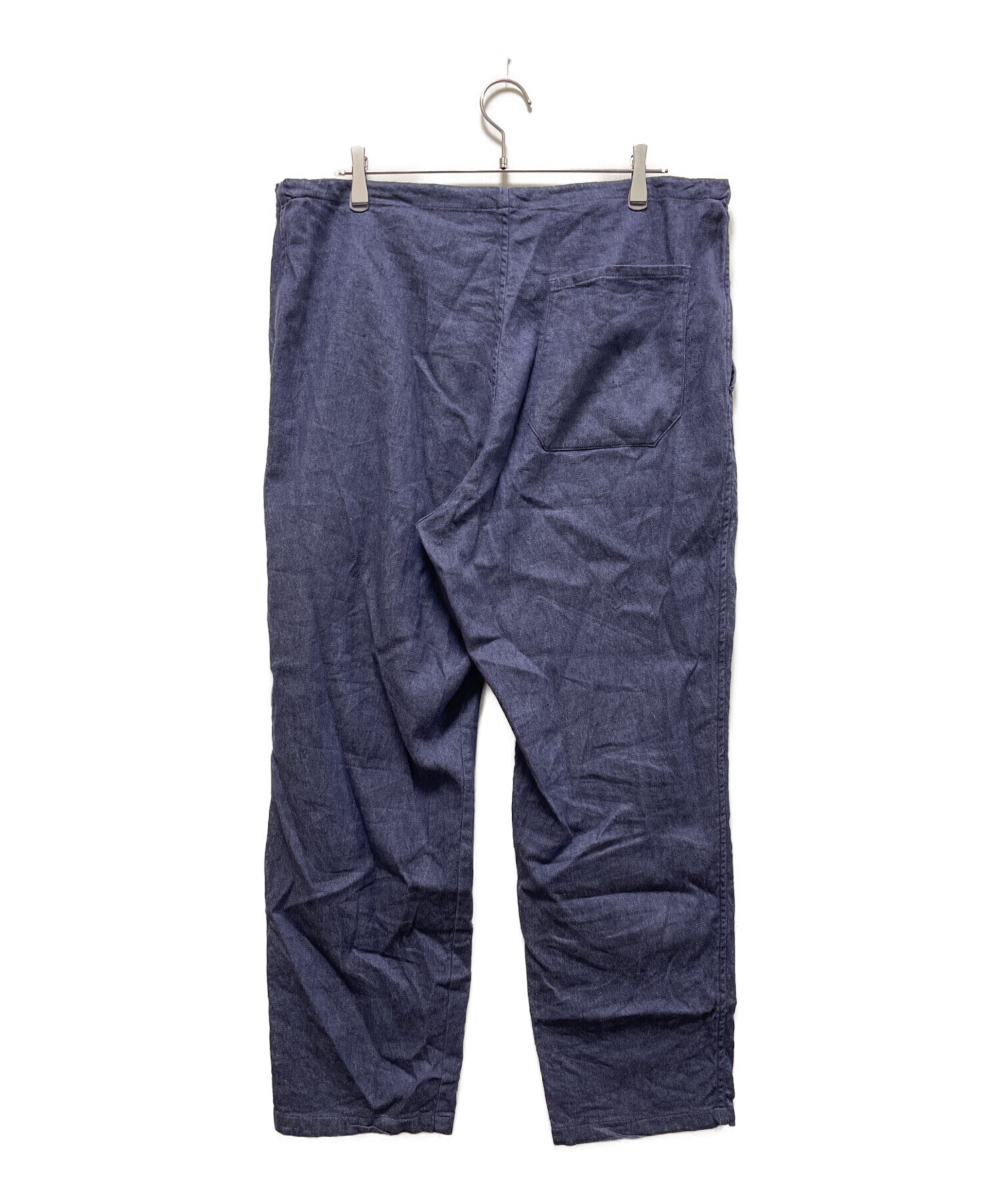 中古・古着通販】COMOLI (コモリ) パンツ ネイビー サイズ:SIZE 2
