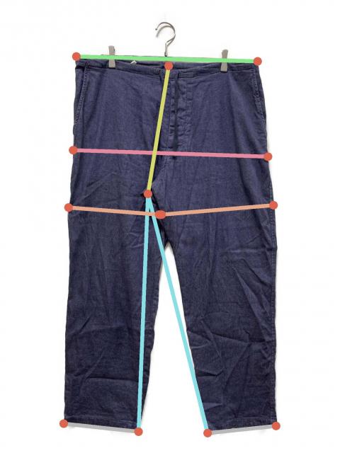 中古・古着通販】COMOLI (コモリ) パンツ ネイビー サイズ:SIZE 2