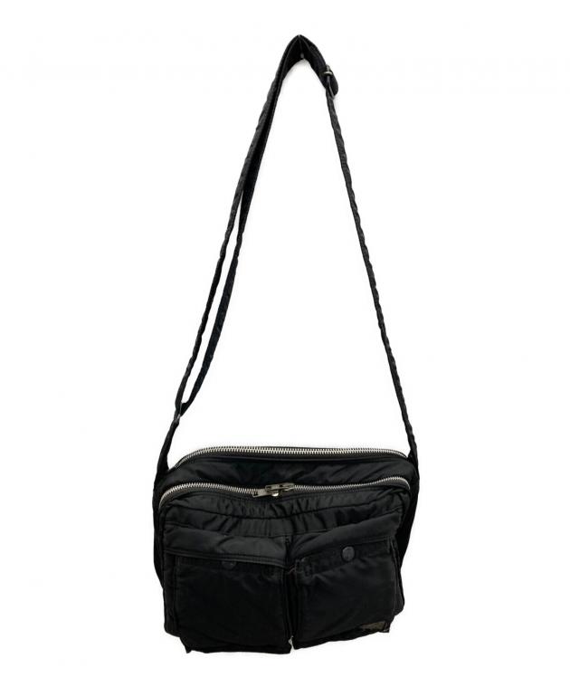 PORTER ショルダーバッグ ブラック　ほぼ未使用 中古・古着通販】PORTER (ポーター) ショルダーバッグ ブラック
