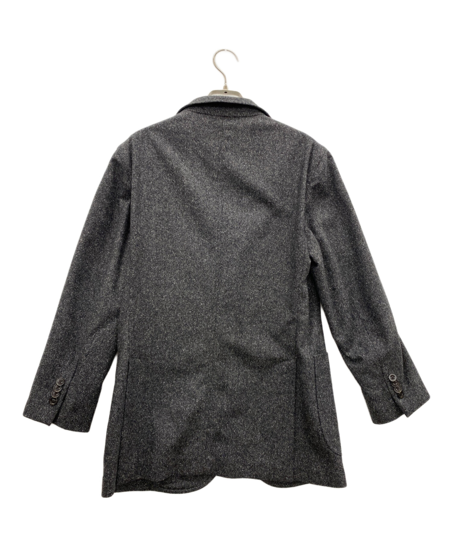 44【美品】ボリオリ BOGLIOLI COAT ヘリンボーンジャケット 中古・古着通販】BOGLIOLI (ボリオリ) ウールシルクヘリンボーン2B