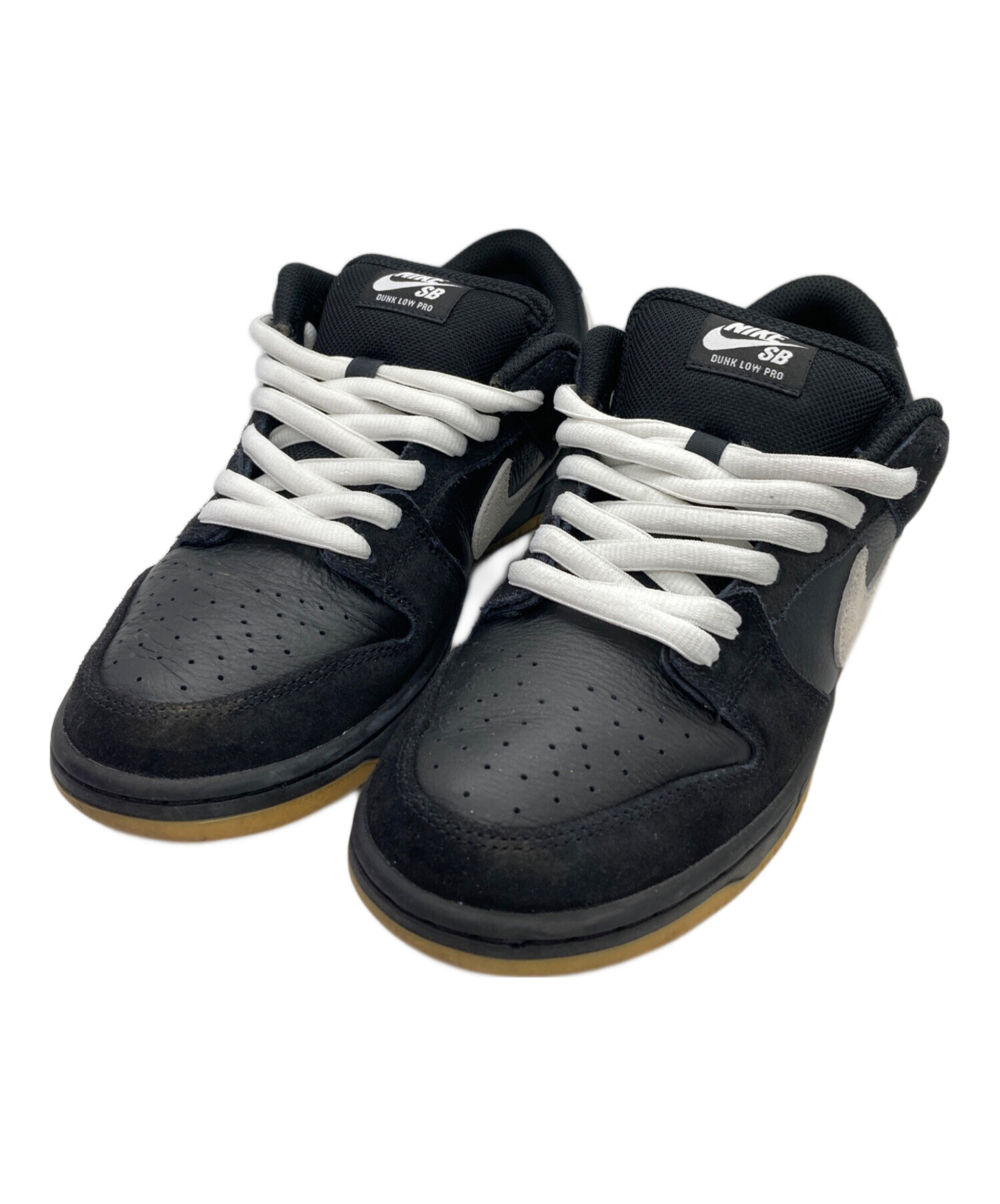 中古・古着通販】NIKE (ナイキ) DUNK LOW PRO ブラック×ホワイト 