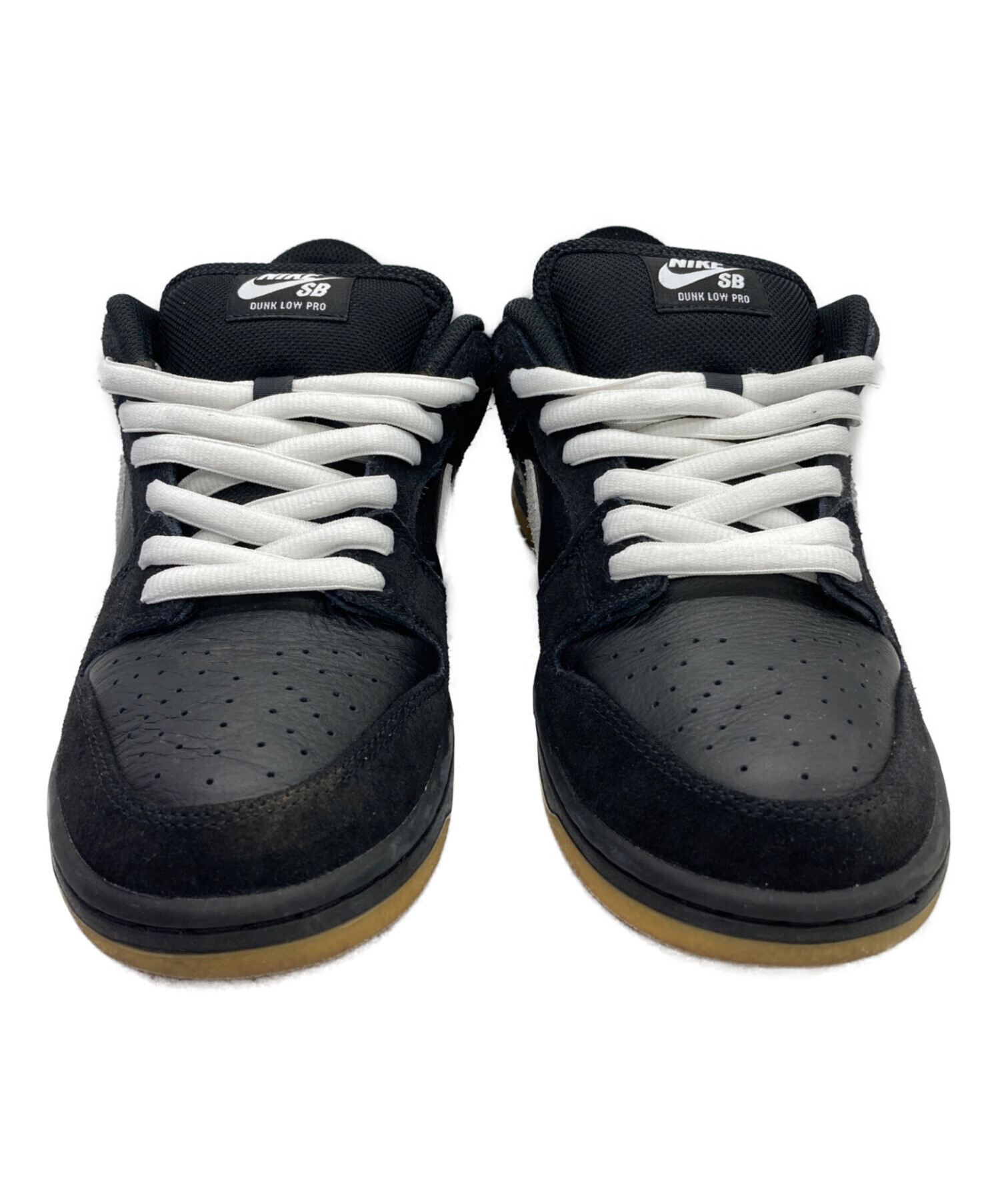 中古・古着通販】NIKE (ナイキ) DUNK LOW PRO ブラック×ホワイト